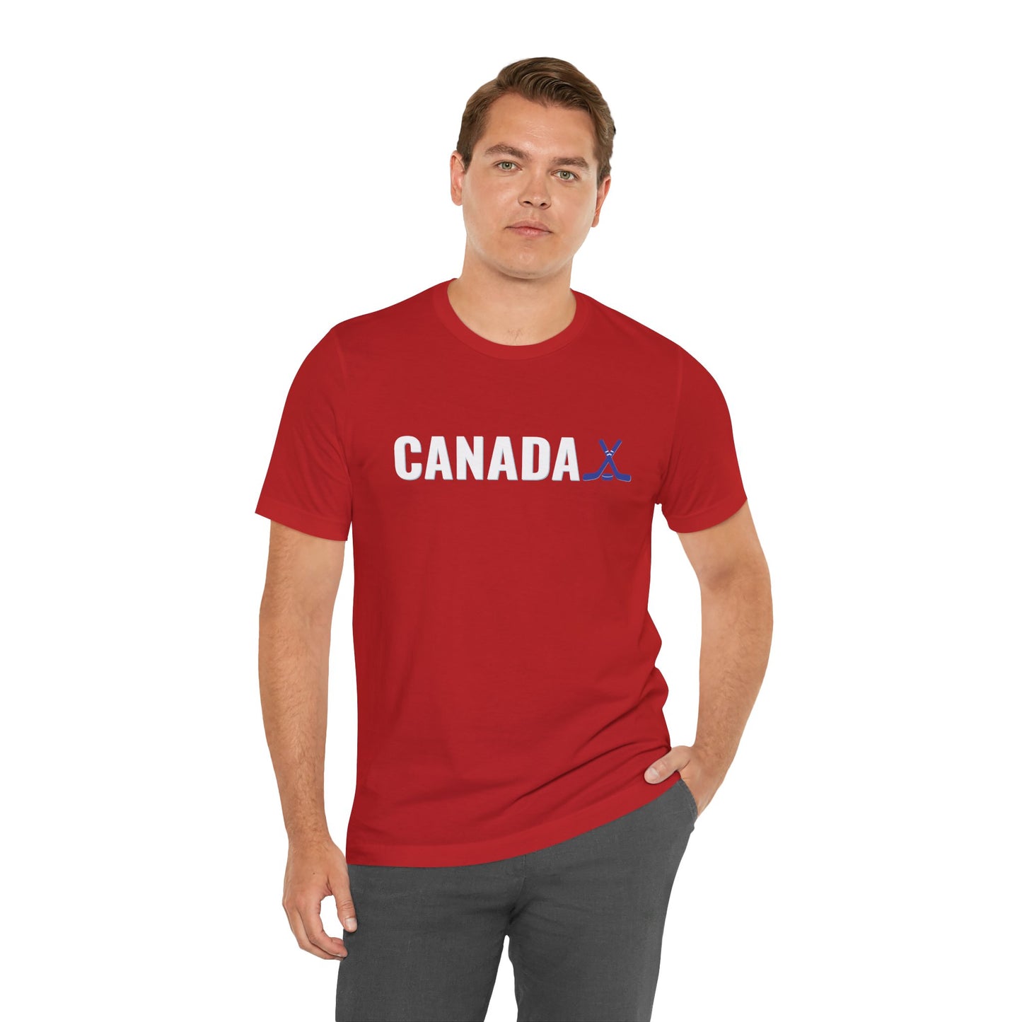 Canadian Hockey Stick T-Shirt