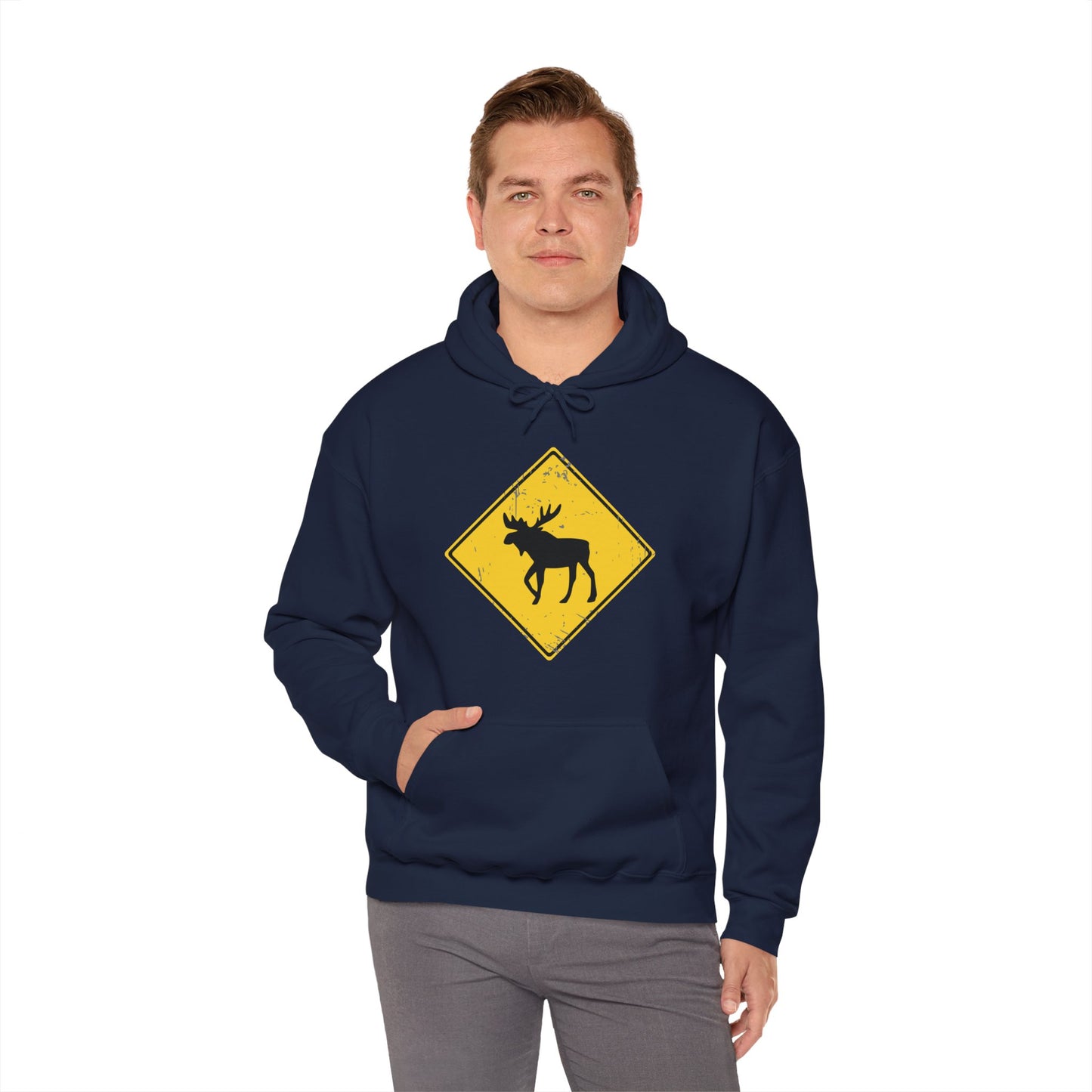 Moose Crossing Hoodie
