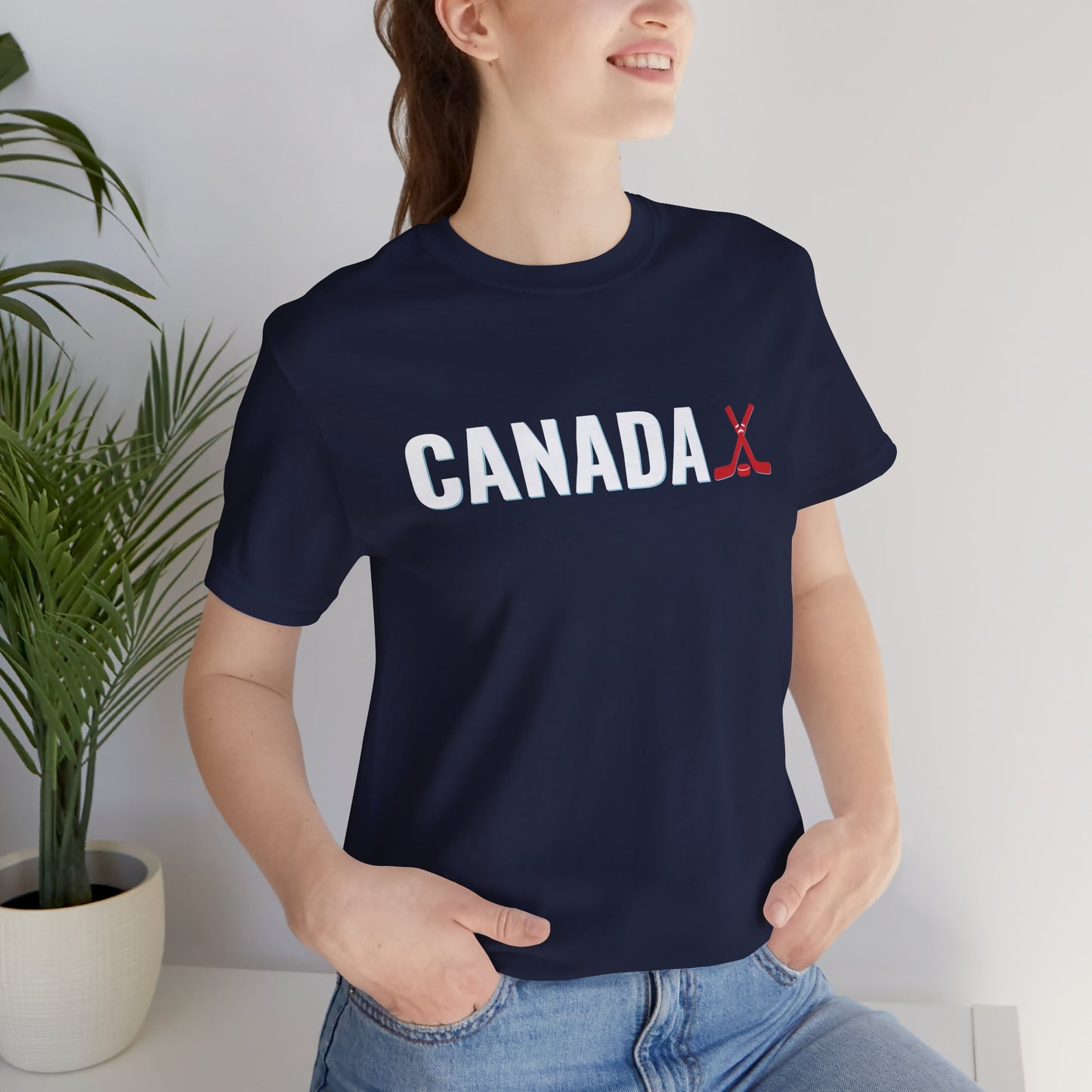 Canadian Hockey Stick T-Shirt