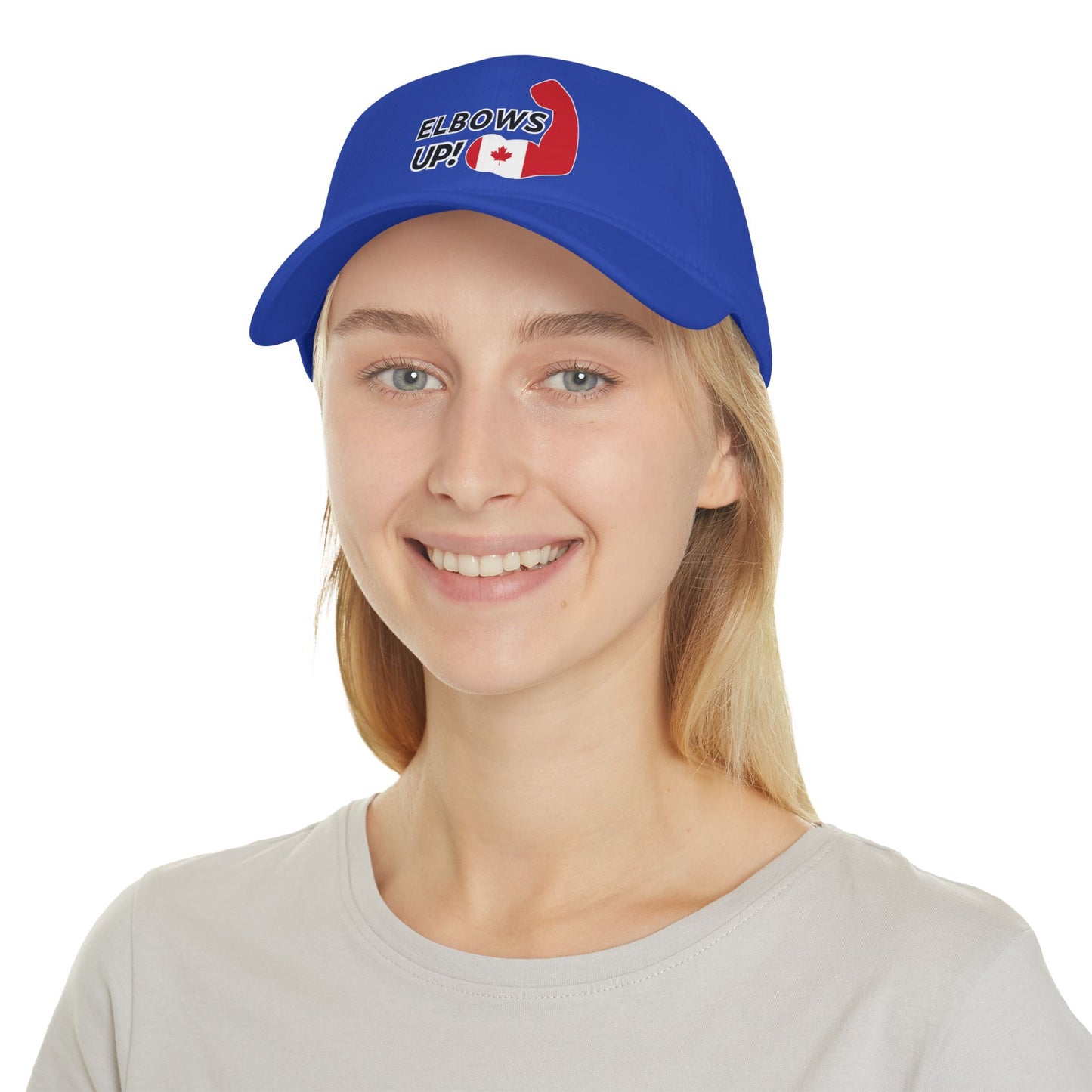 Elbows Up! (Canadian Power) Baseball Cap