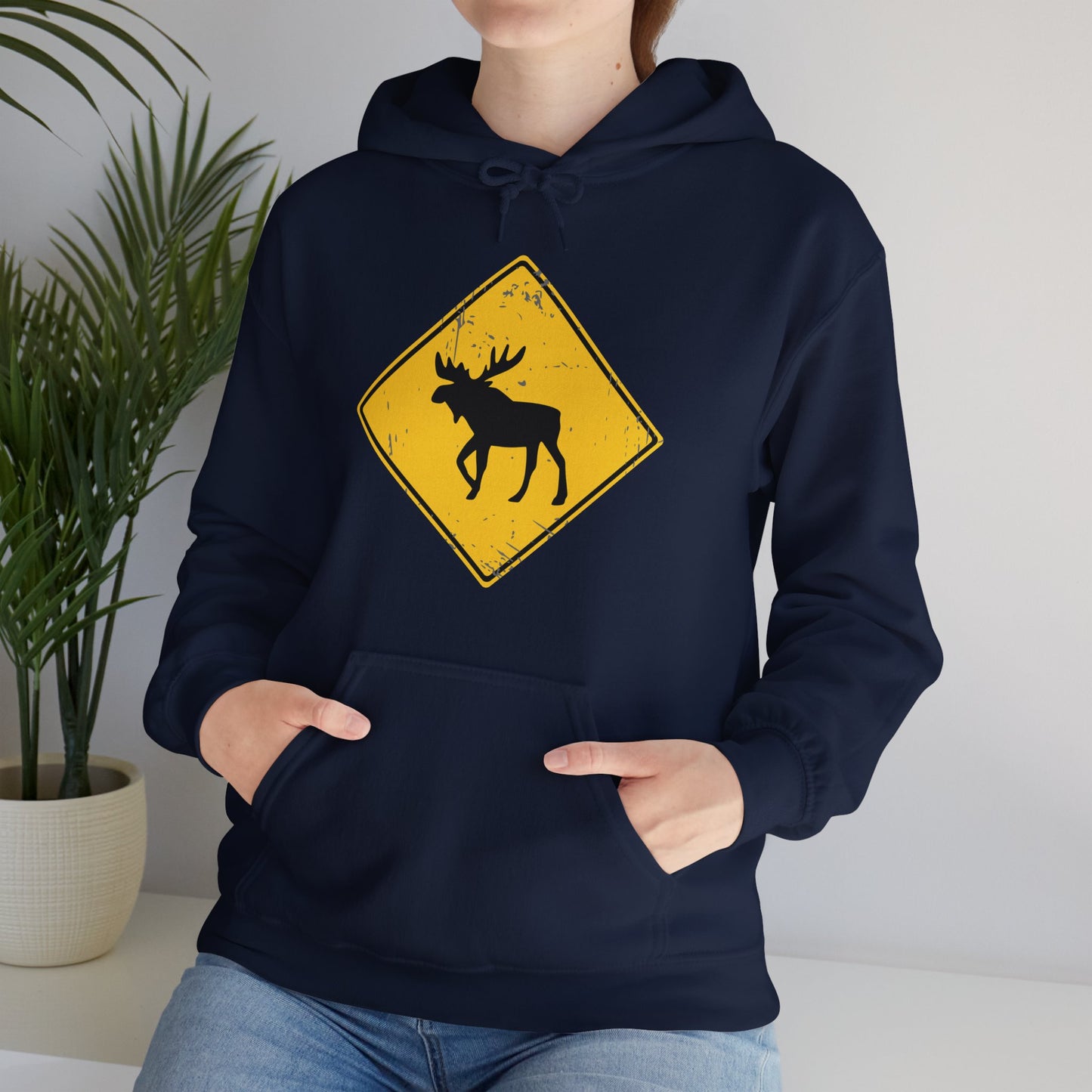 Moose Crossing Hoodie