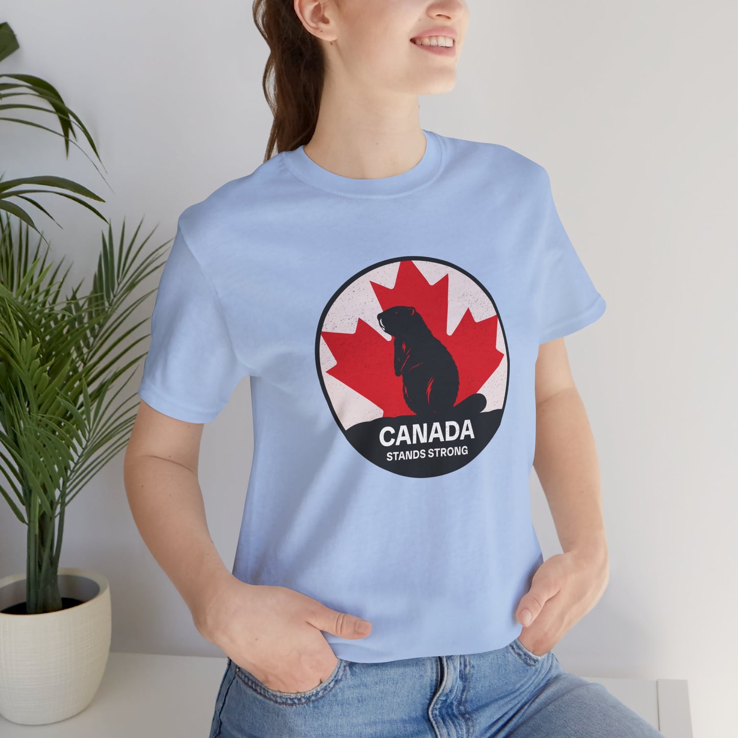 Canada Stands Strong Beaver T-Shirt