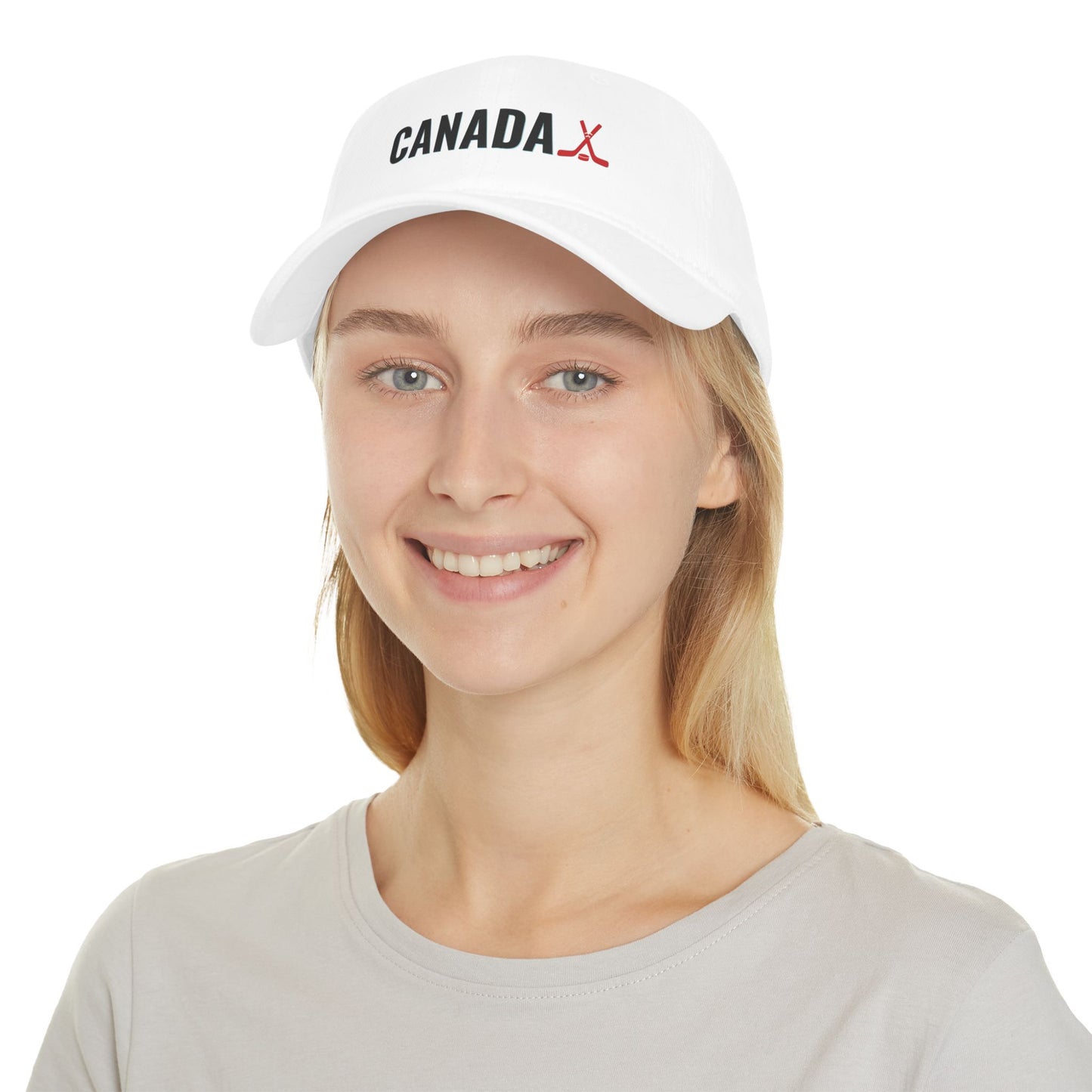 Canadian Hockey Stick Baseball Cap