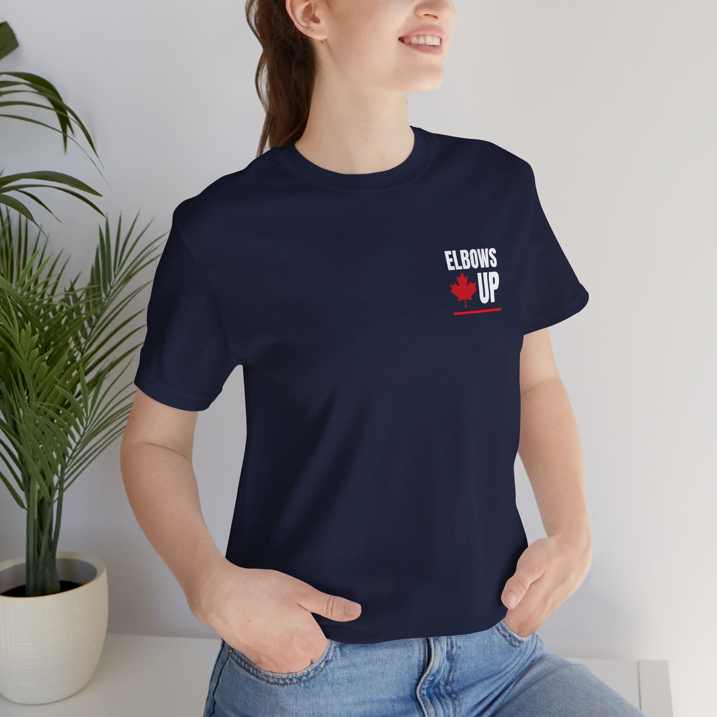 Elbows Up! (Badge) T-Shirt