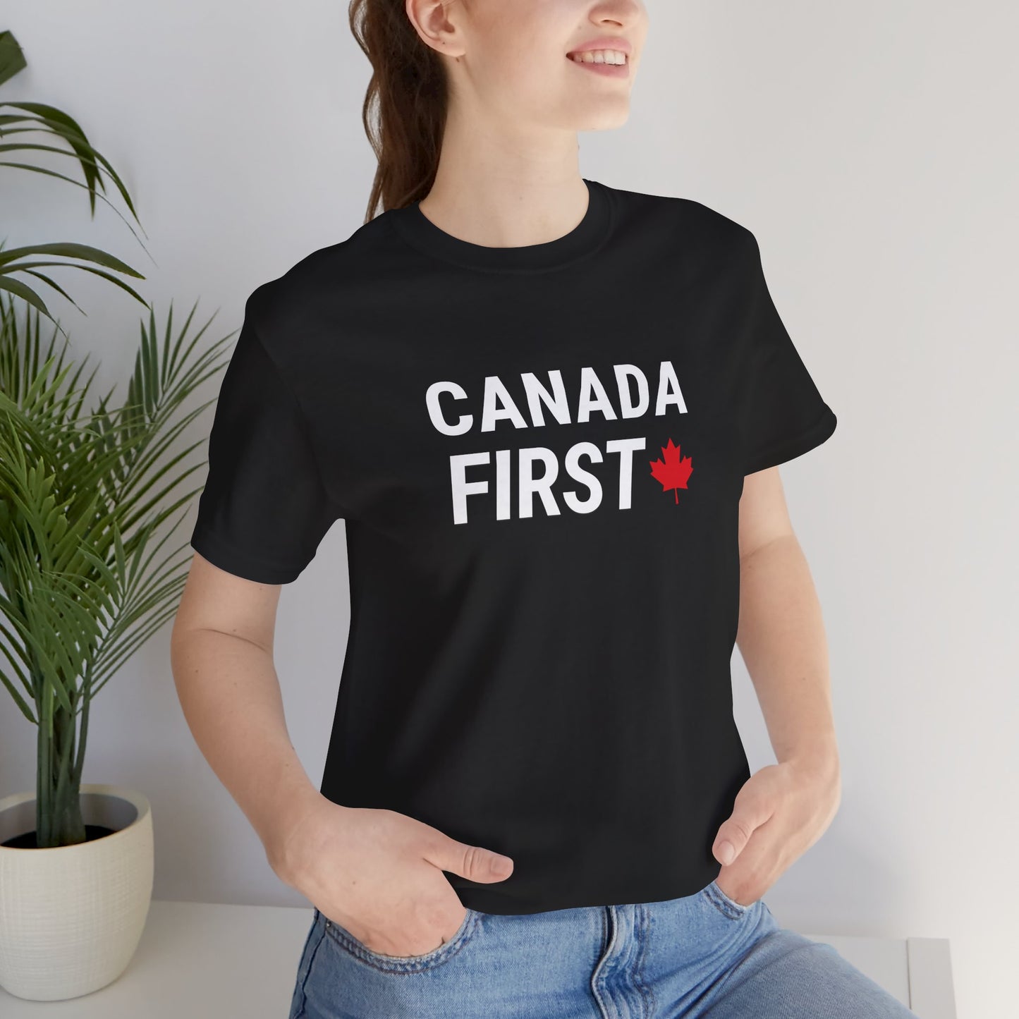 Canada First Maple Leaf T-Shirt