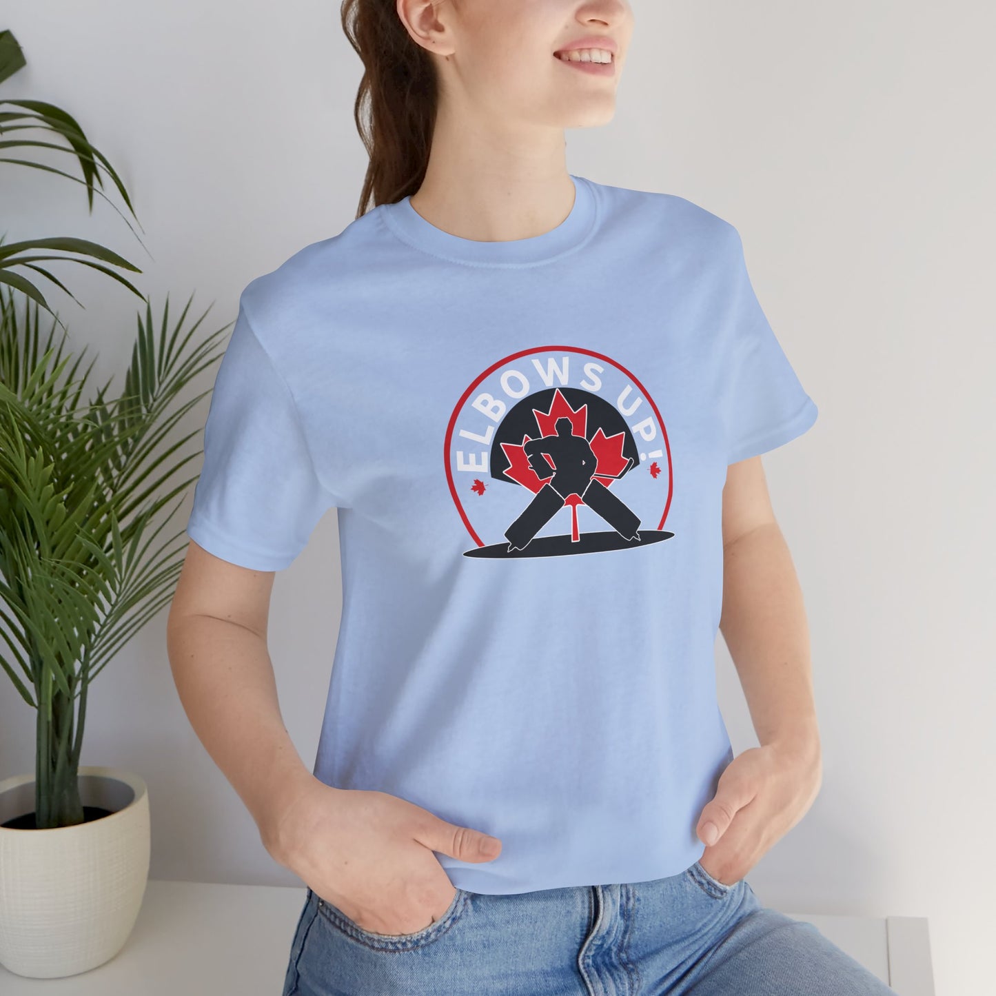 Elbows Up! (Hockey) T-Shirt
