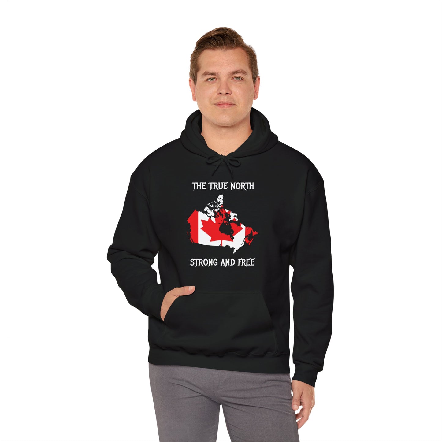 The True North Strong and Free Hoodie