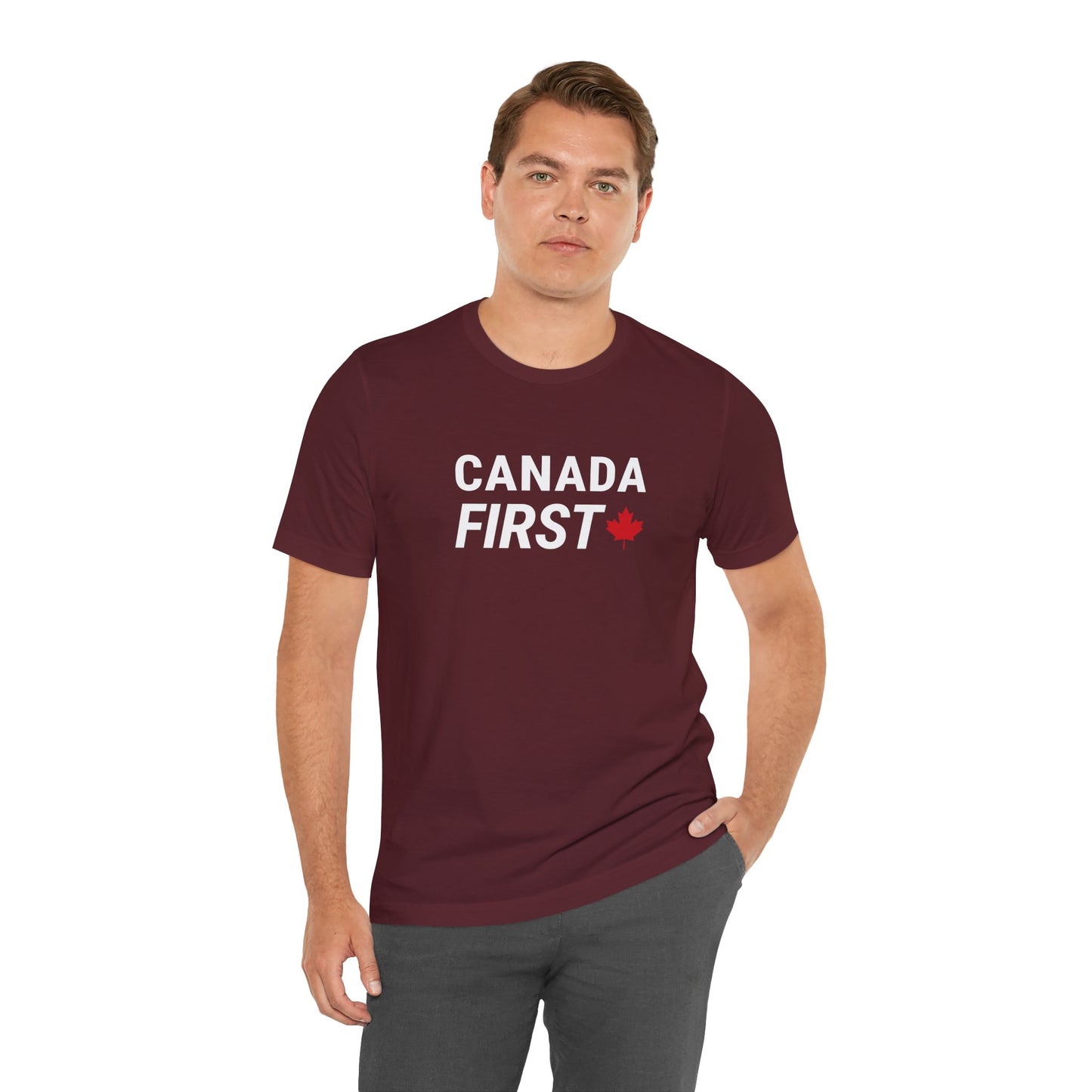 Canada First Maple Leaf T-Shirt