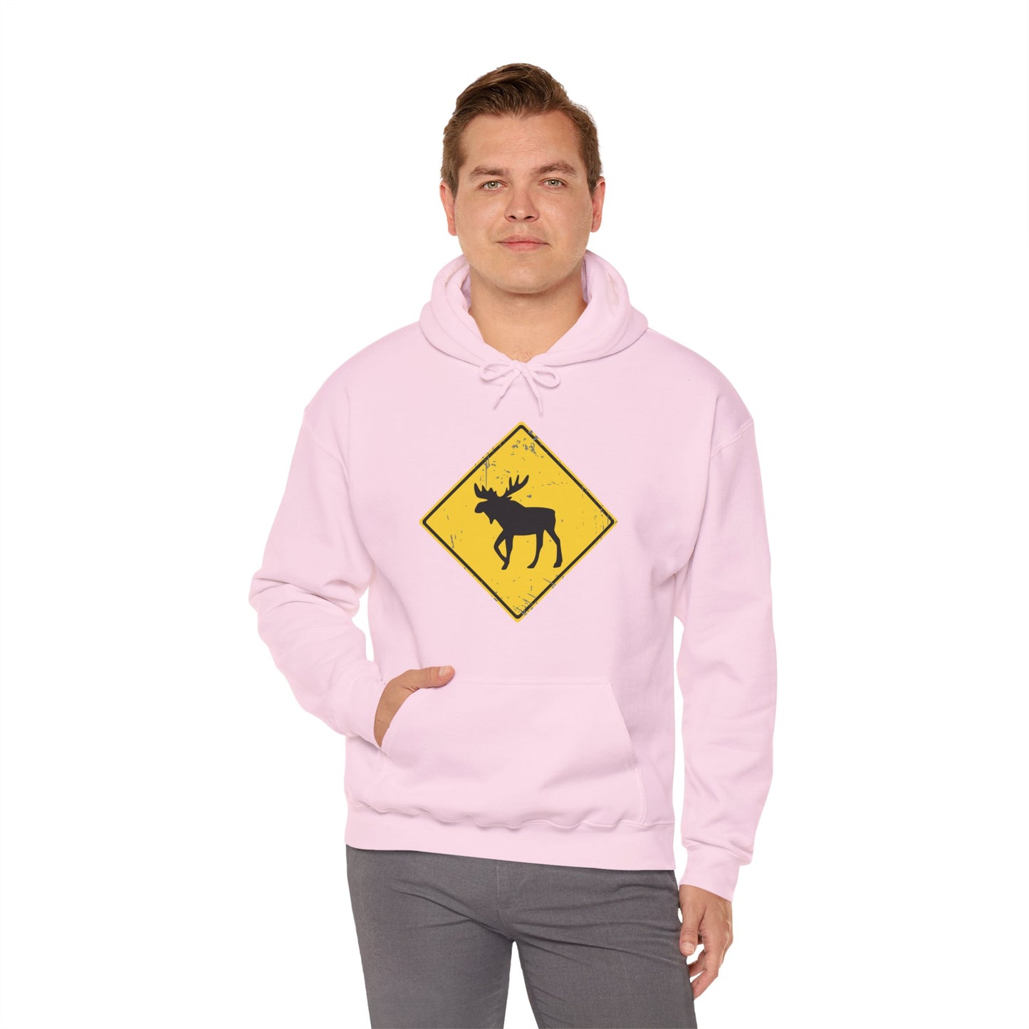 Moose Crossing Hoodie