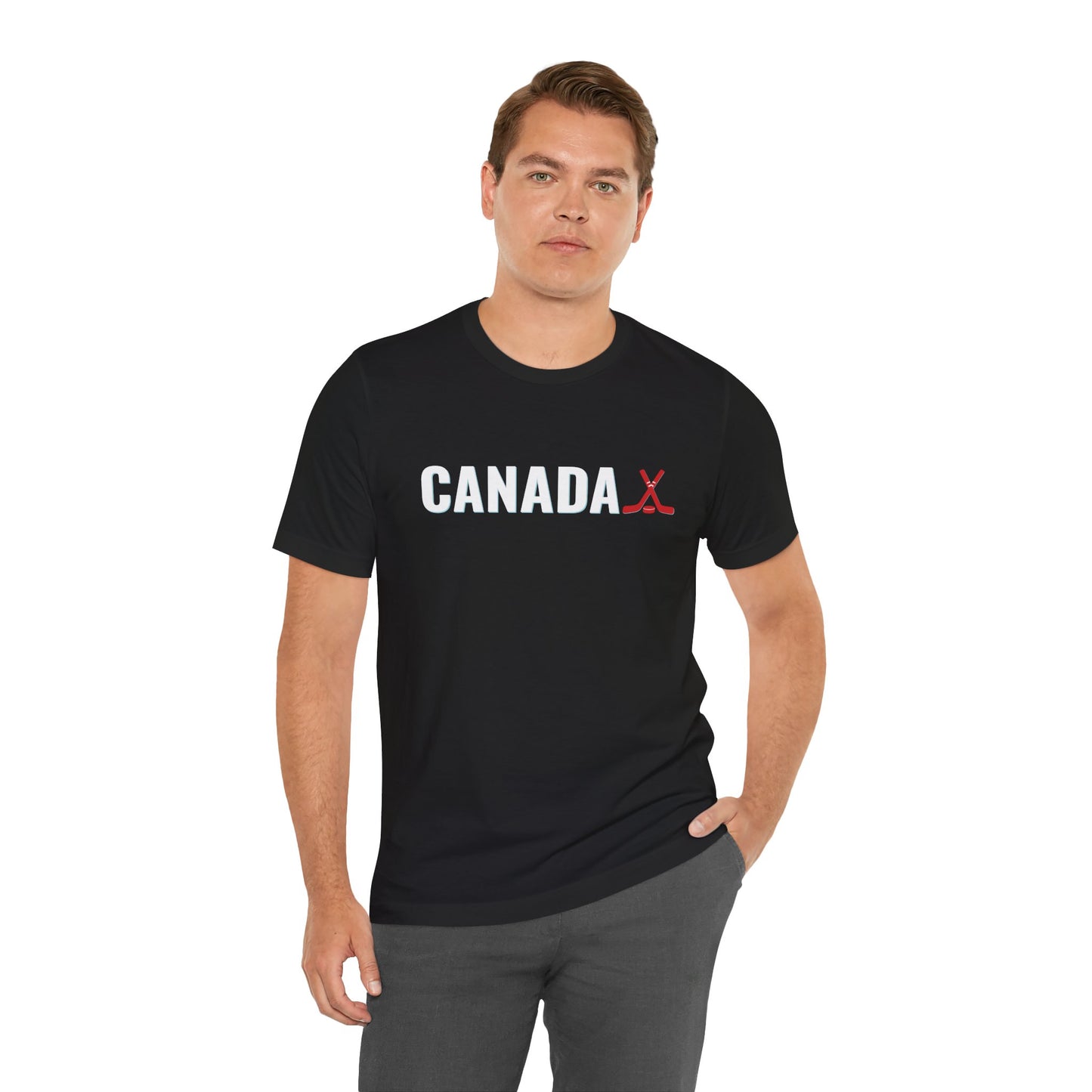 Canadian Hockey Stick T-Shirt