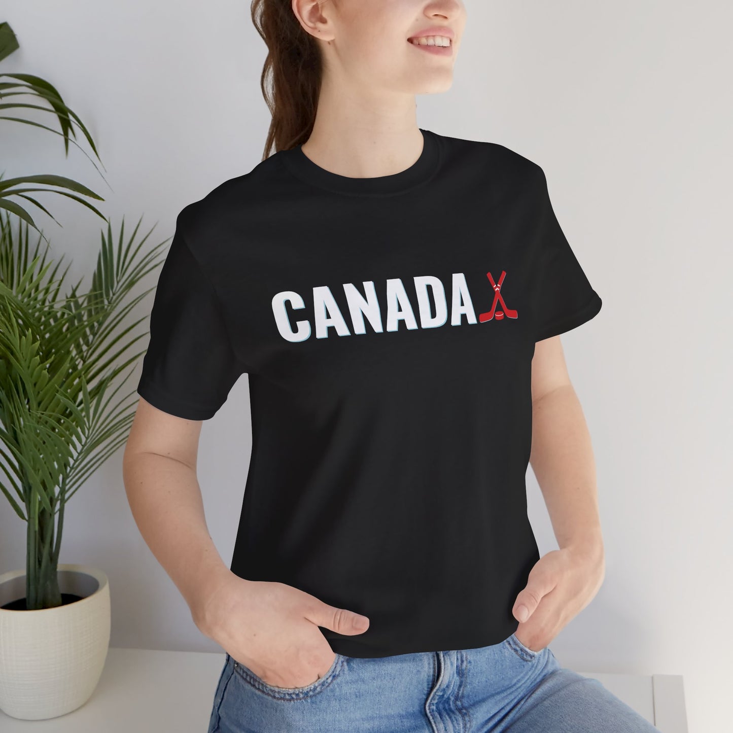 Canadian Hockey Stick T-Shirt