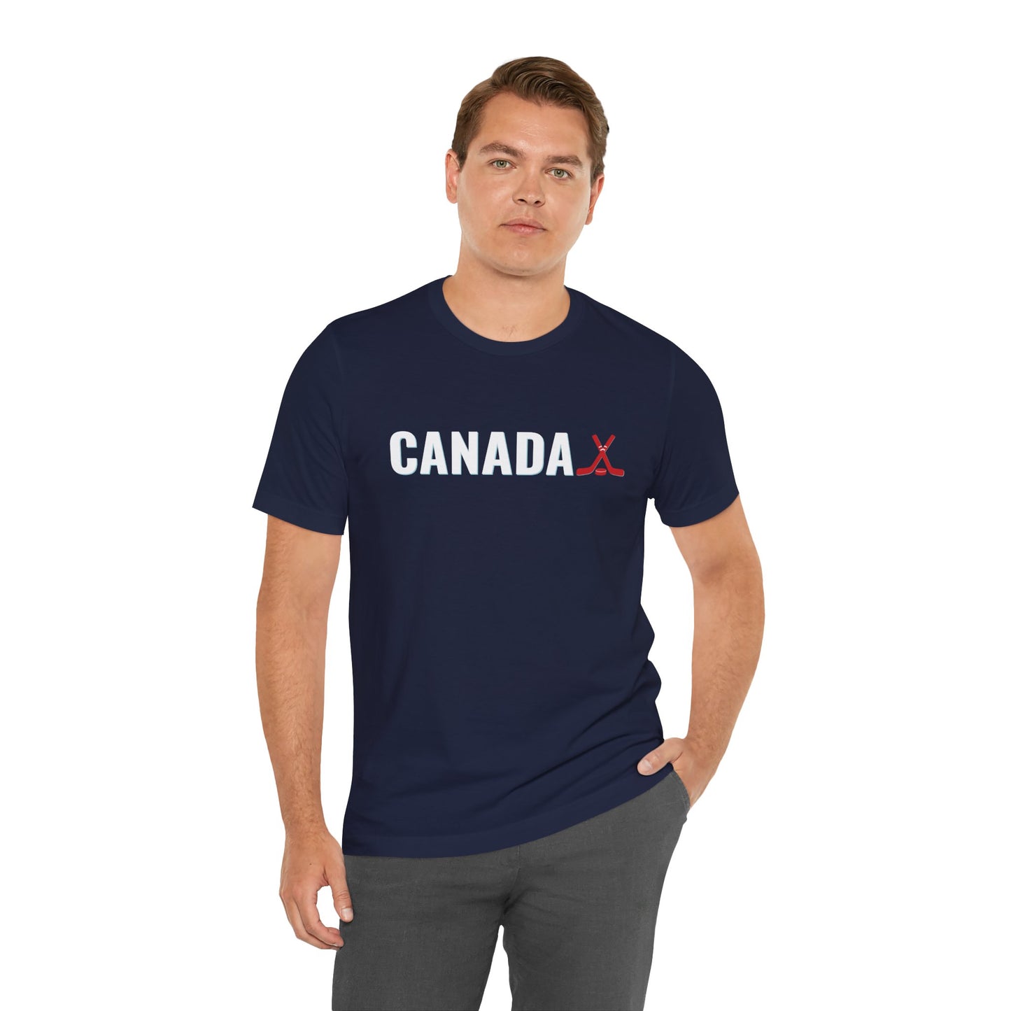 Canadian Hockey Stick T-Shirt