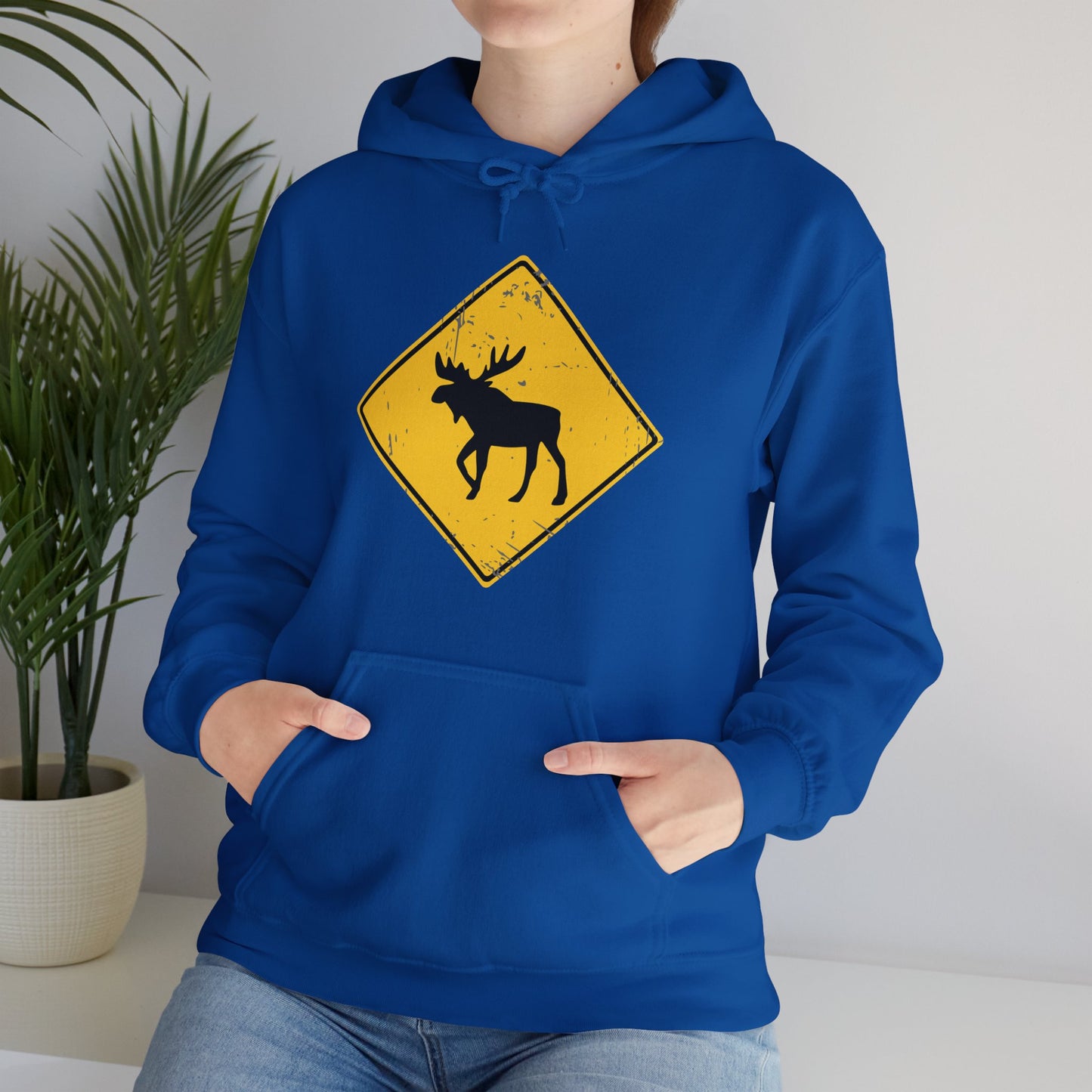 Moose Crossing Hoodie