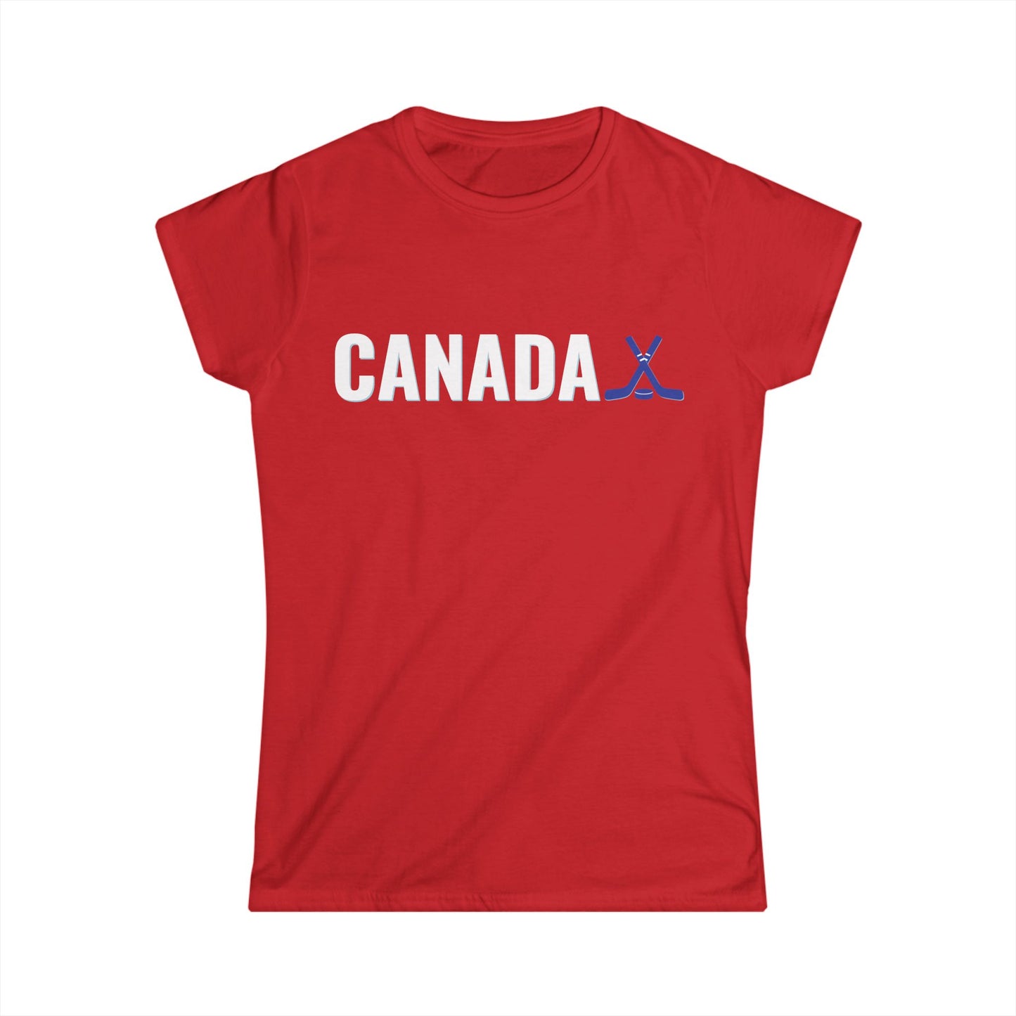 Canadian Hockey Stick Women's T-Shirt
