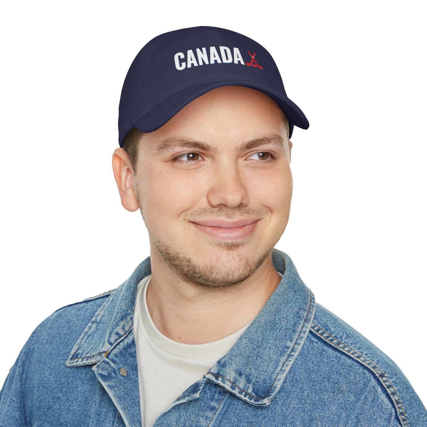 Canadian Hockey Stick Baseball Cap