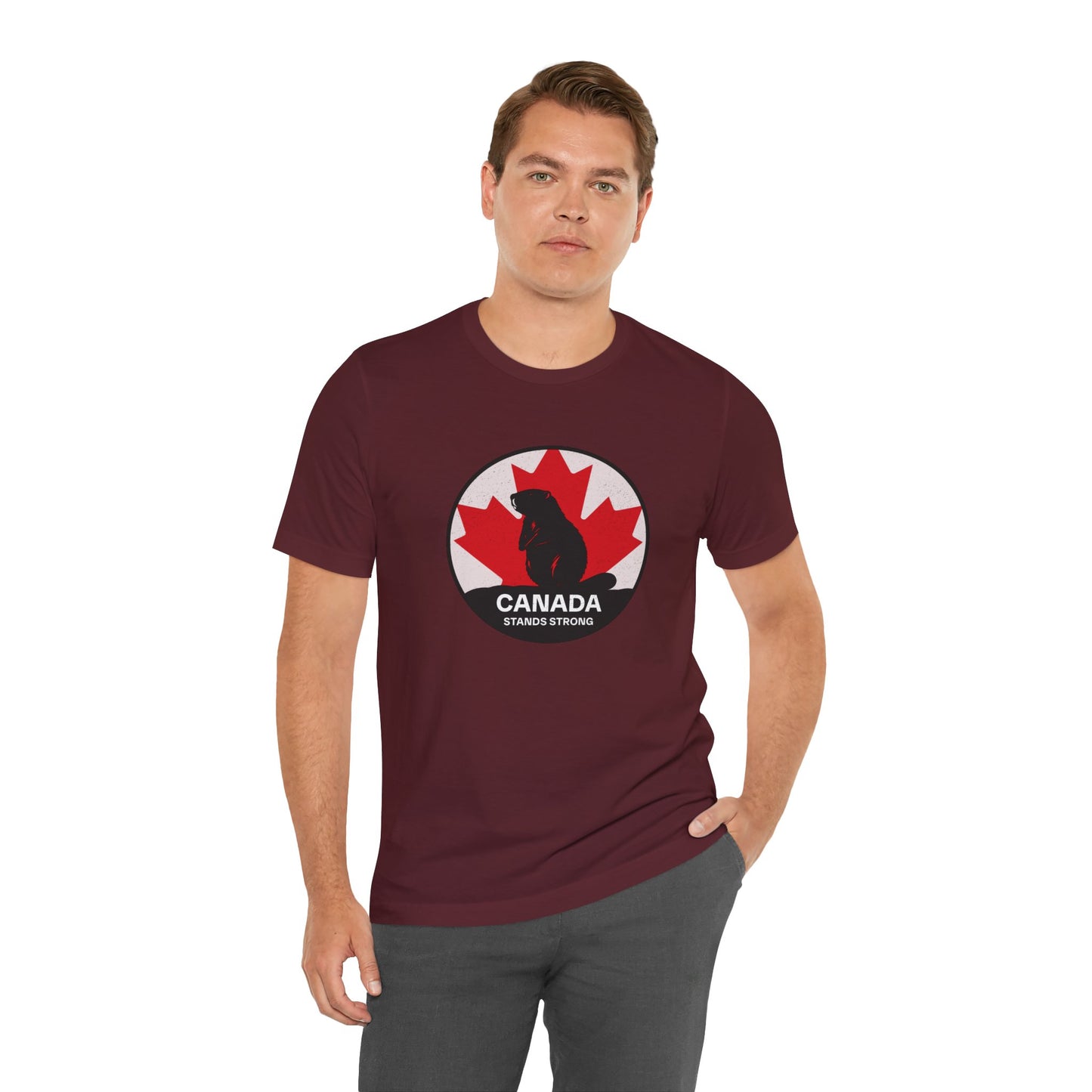 Canada Stands Strong Beaver T-Shirt