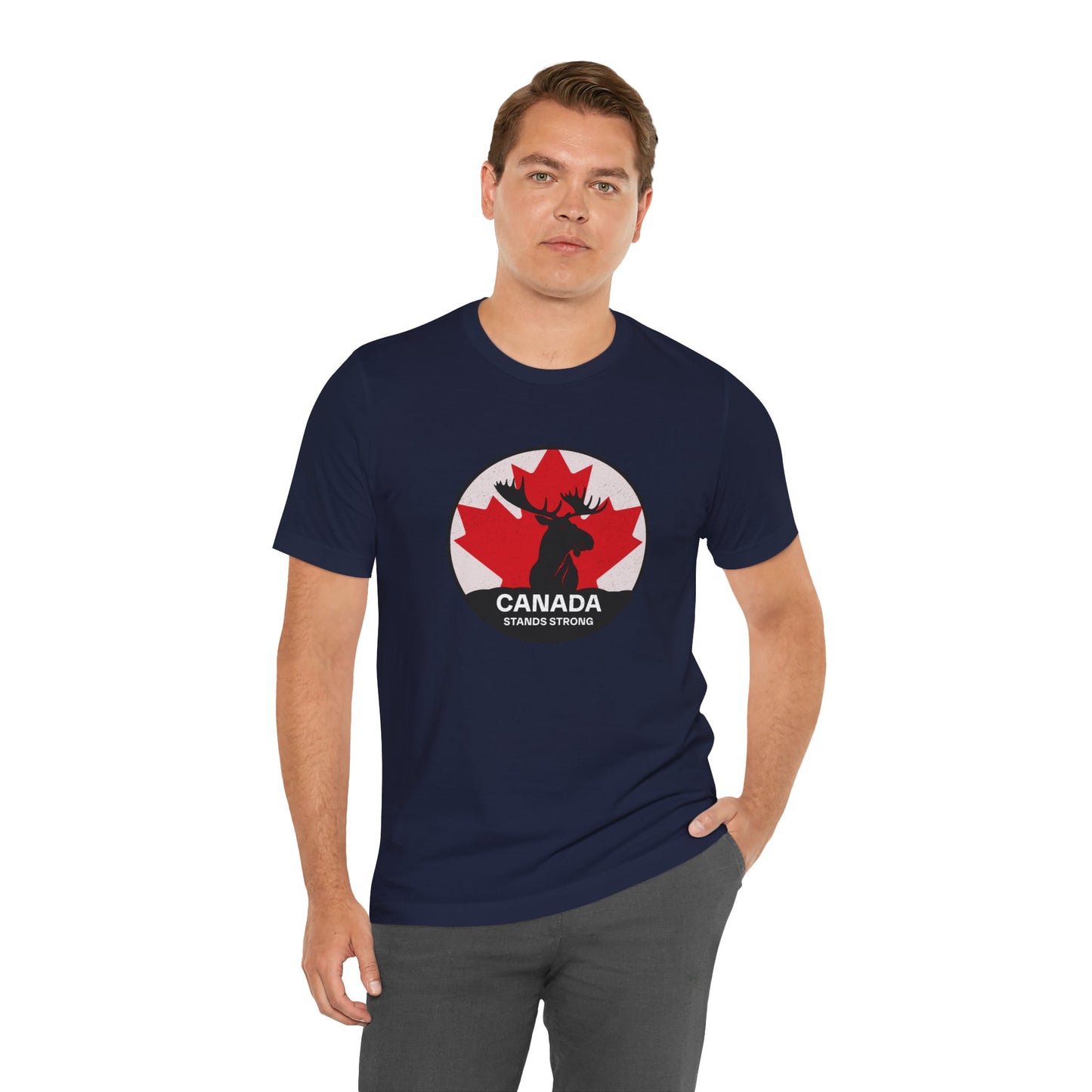 Canada Stands Strong Moose T-Shirt