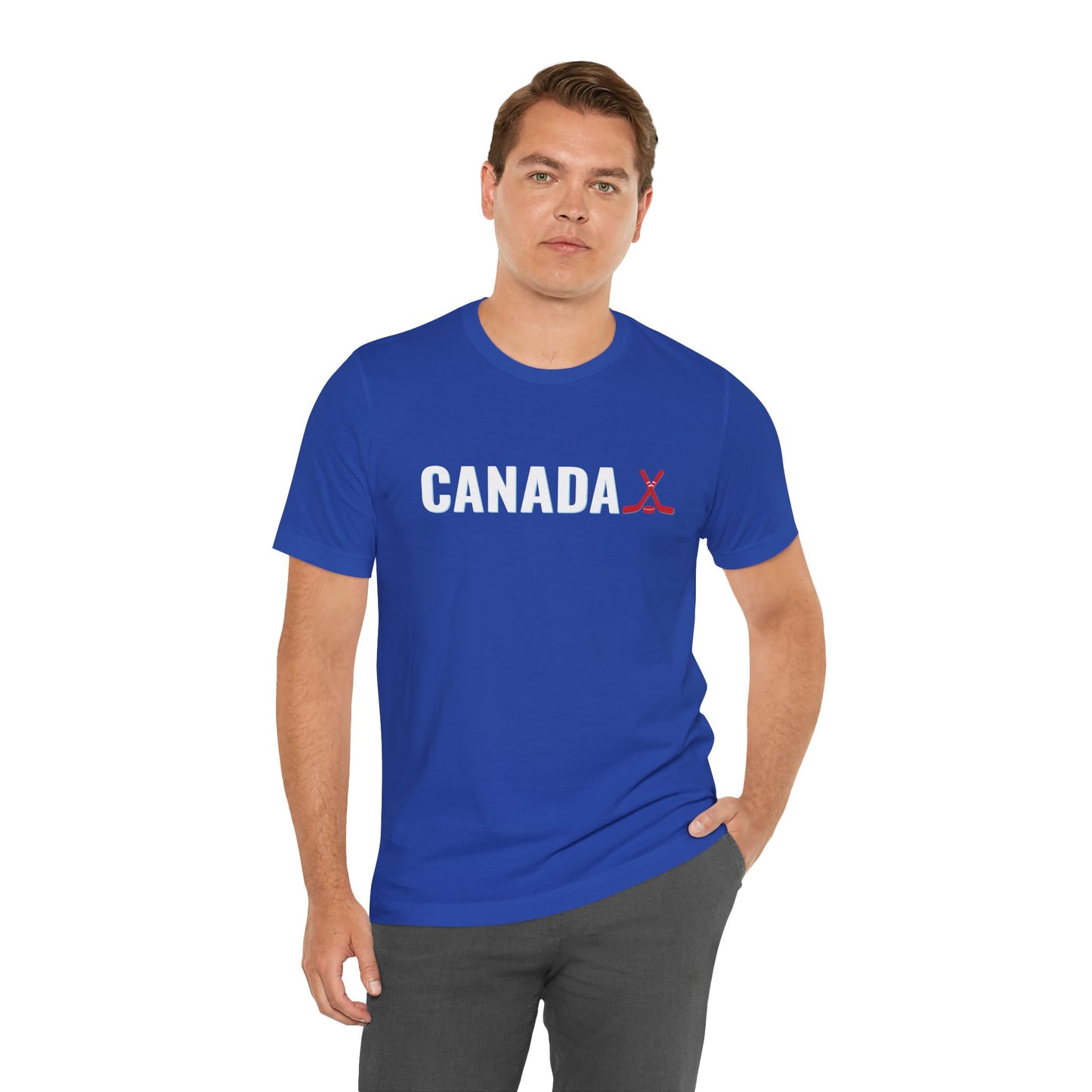 Canadian Hockey Stick T-Shirt