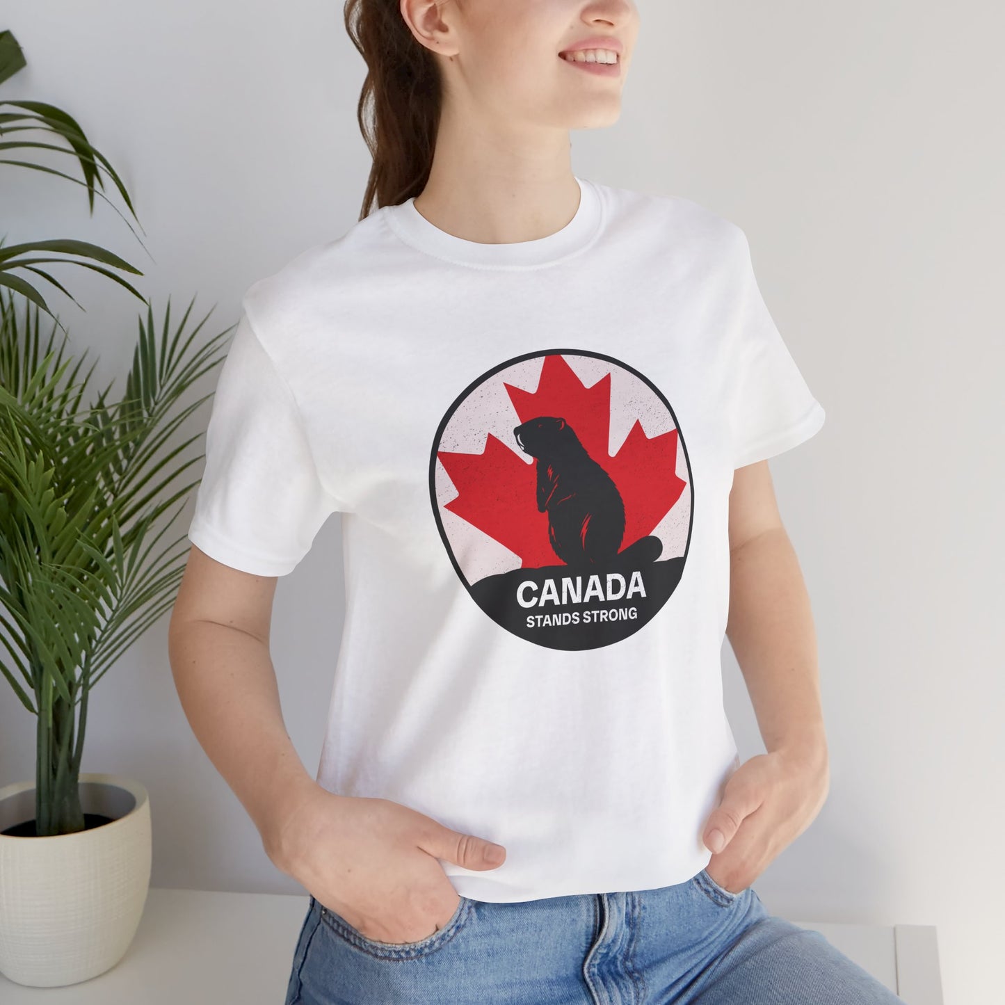 Canada Stands Strong Beaver T-Shirt