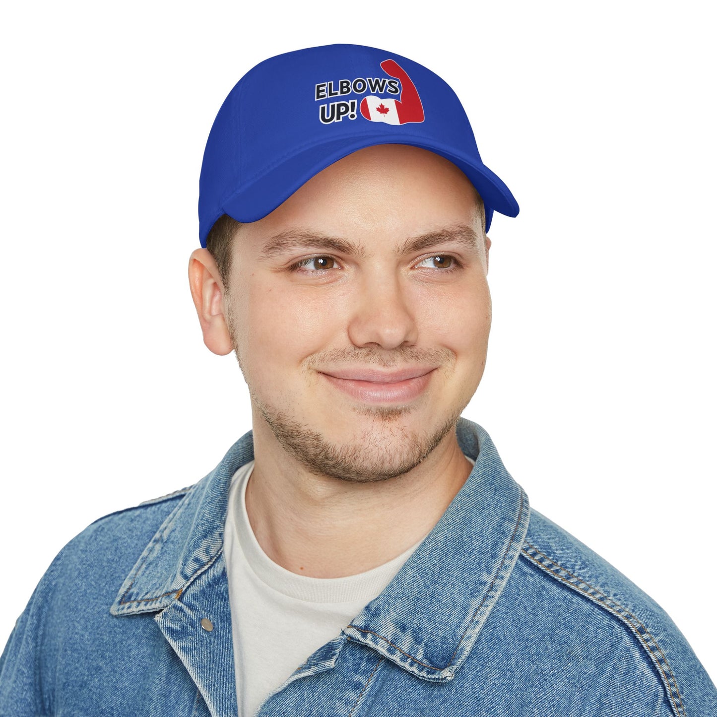 Elbows Up! (Canadian Power) Baseball Cap