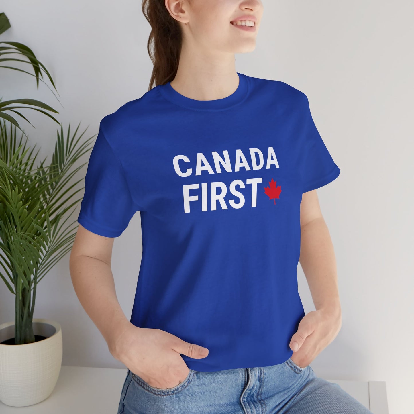 Canada First Maple Leaf T-Shirt