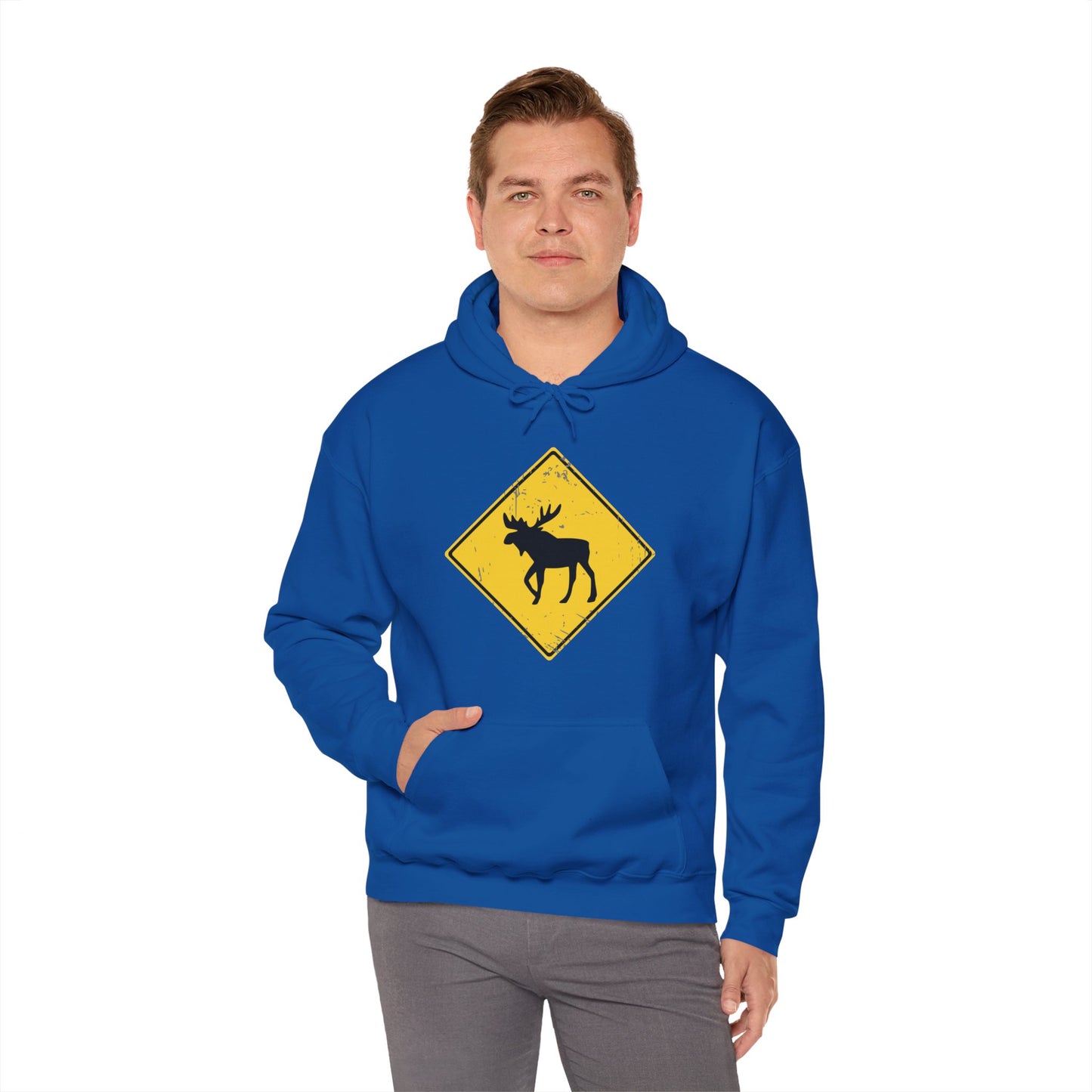 Moose Crossing Hoodie
