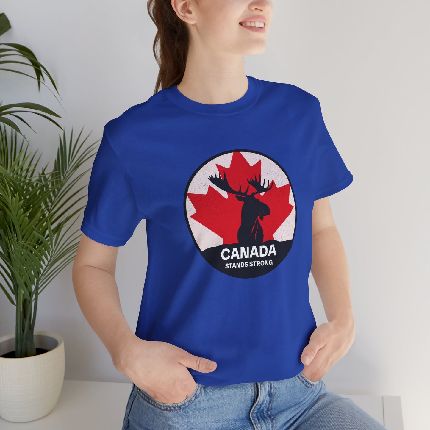 Canada Stands Strong Moose T-Shirt