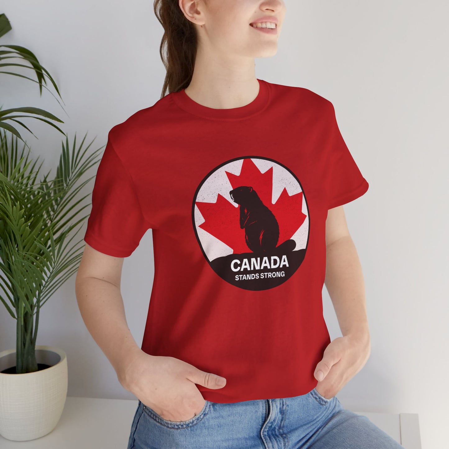 Canada Stands Strong Beaver T-Shirt