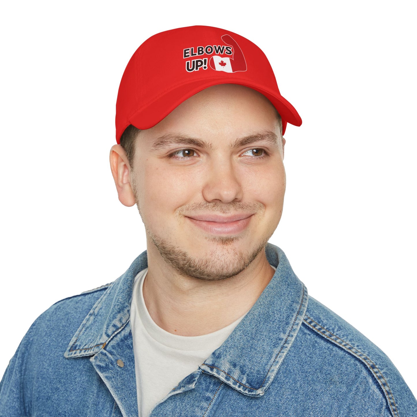 Elbows Up! (Canadian Power) Baseball Cap