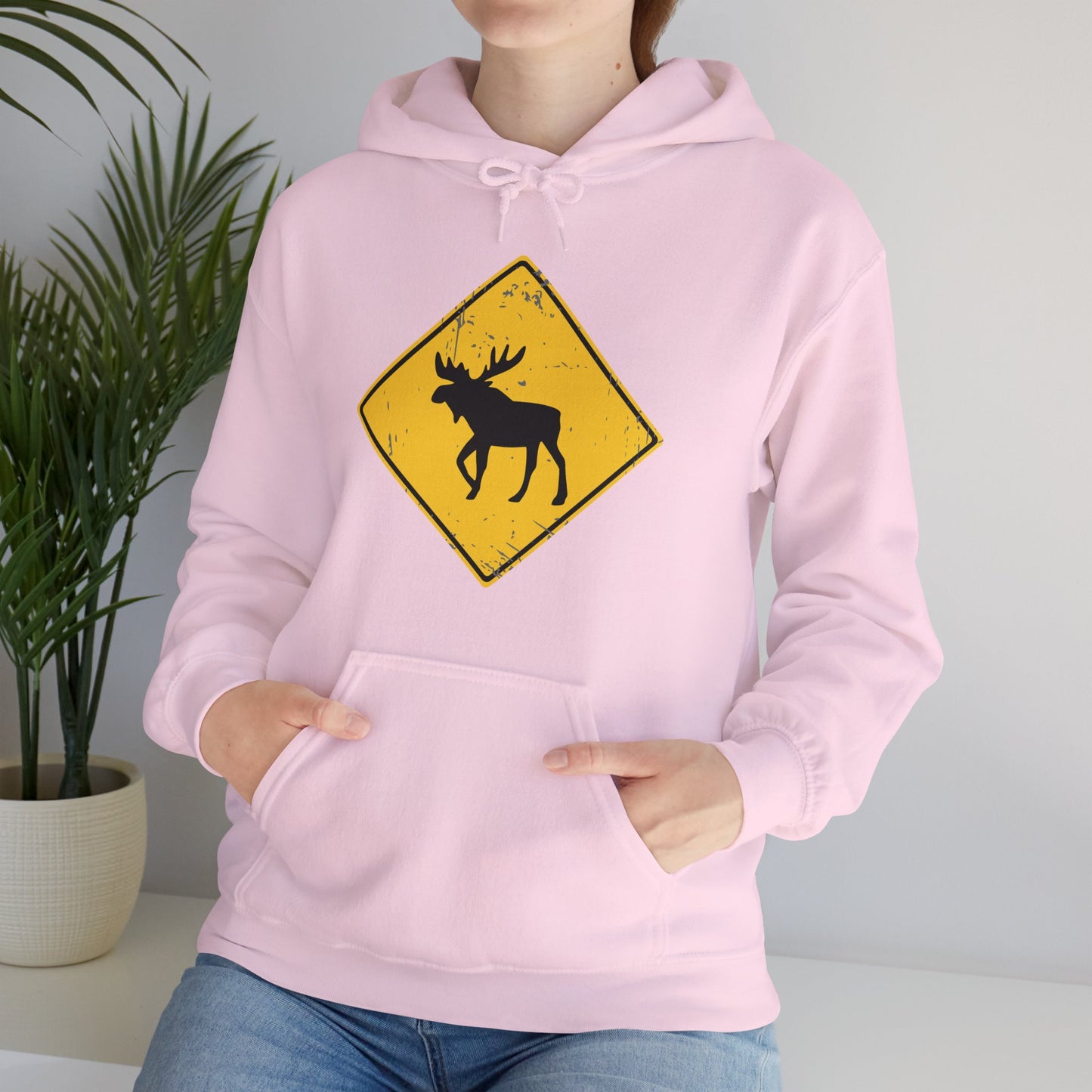 Moose Crossing Hoodie