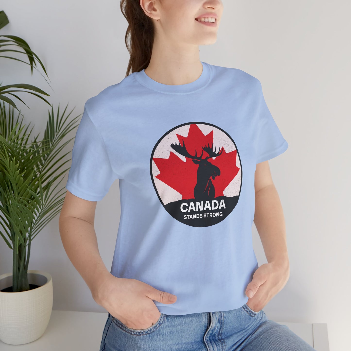 Canada Stands Strong Moose T-Shirt