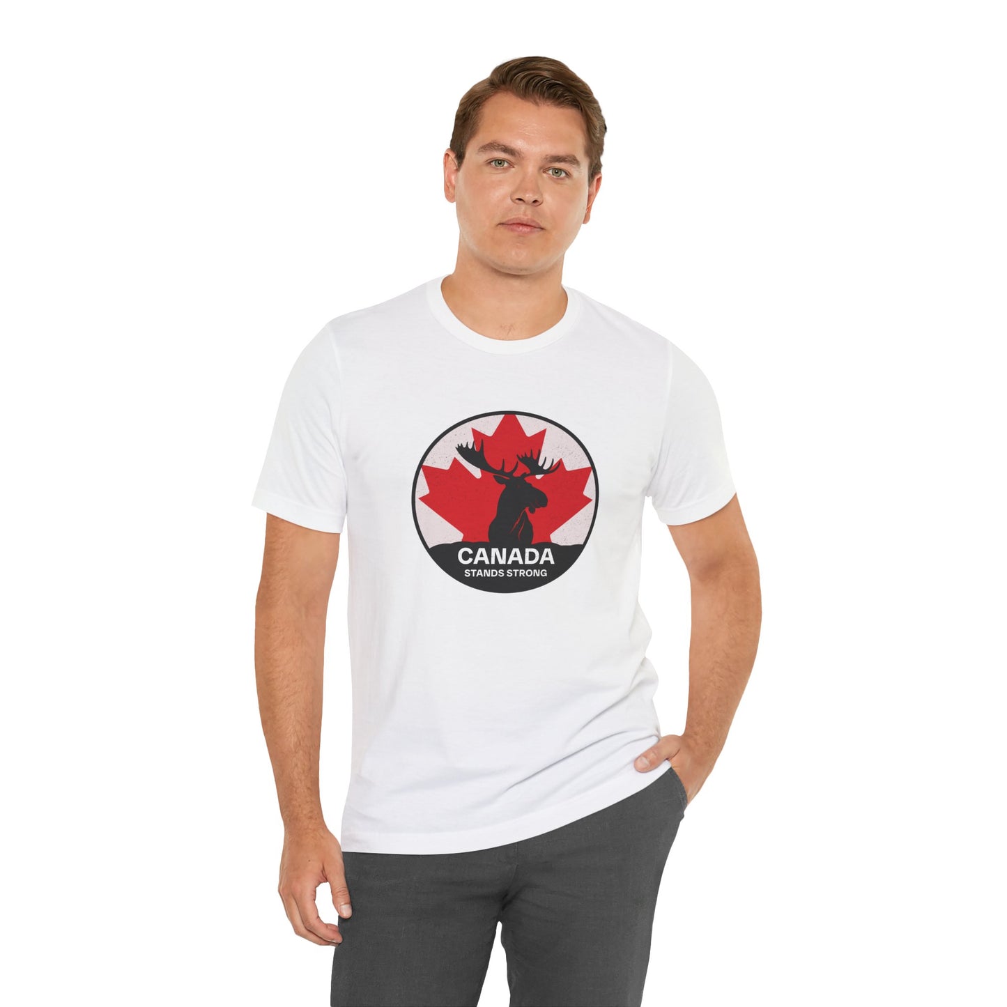 Canada Stands Strong Moose T-Shirt