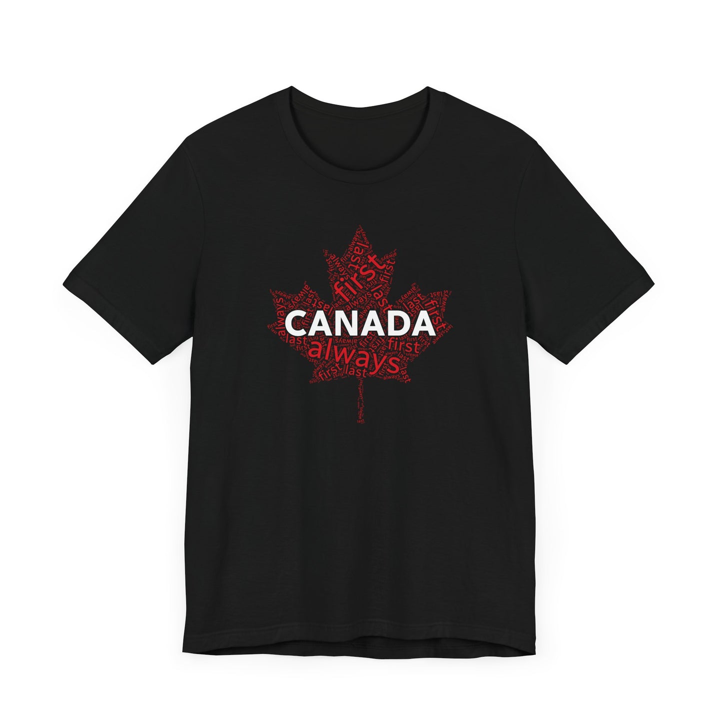 Canada First Shirt Black