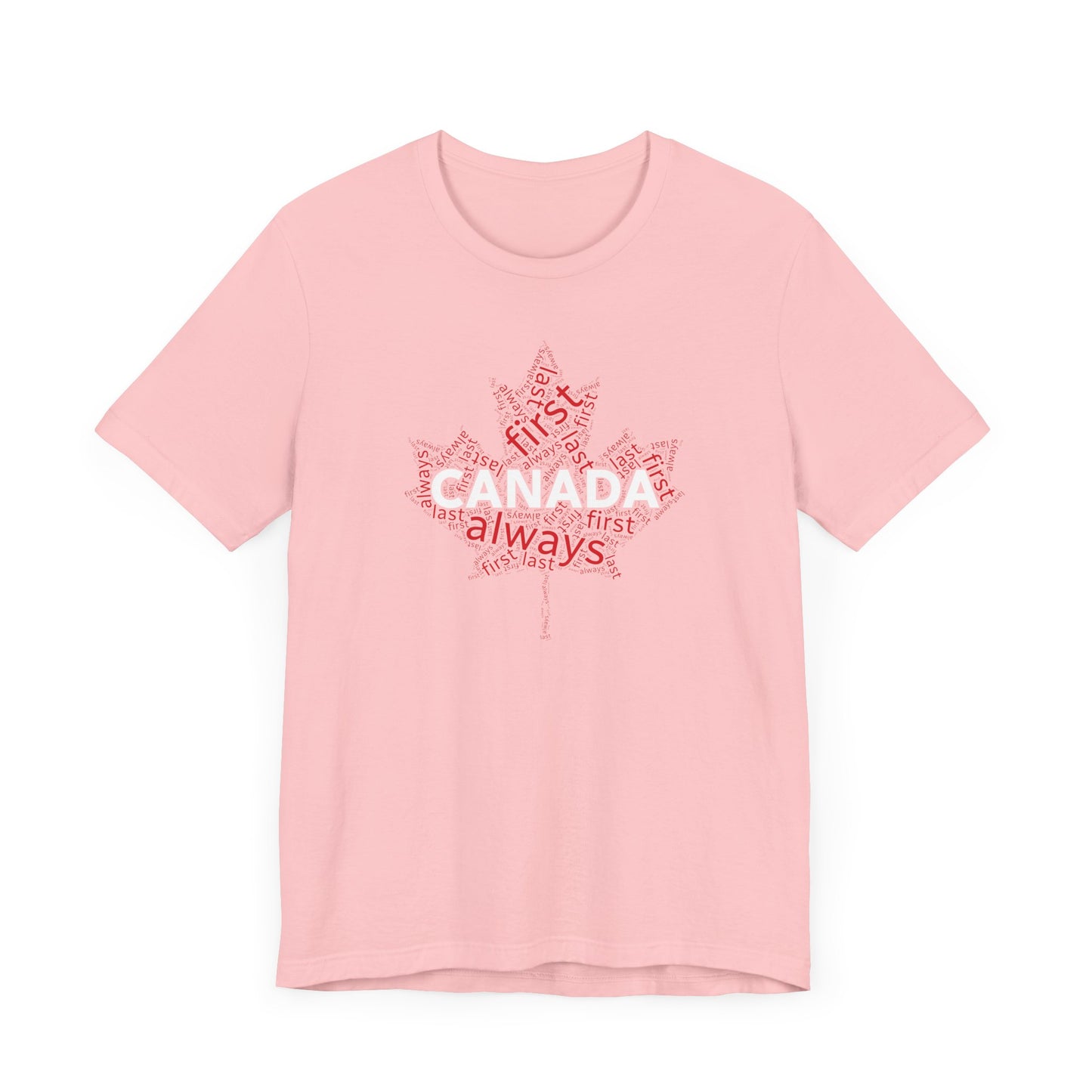 Canada First Shirt Pink