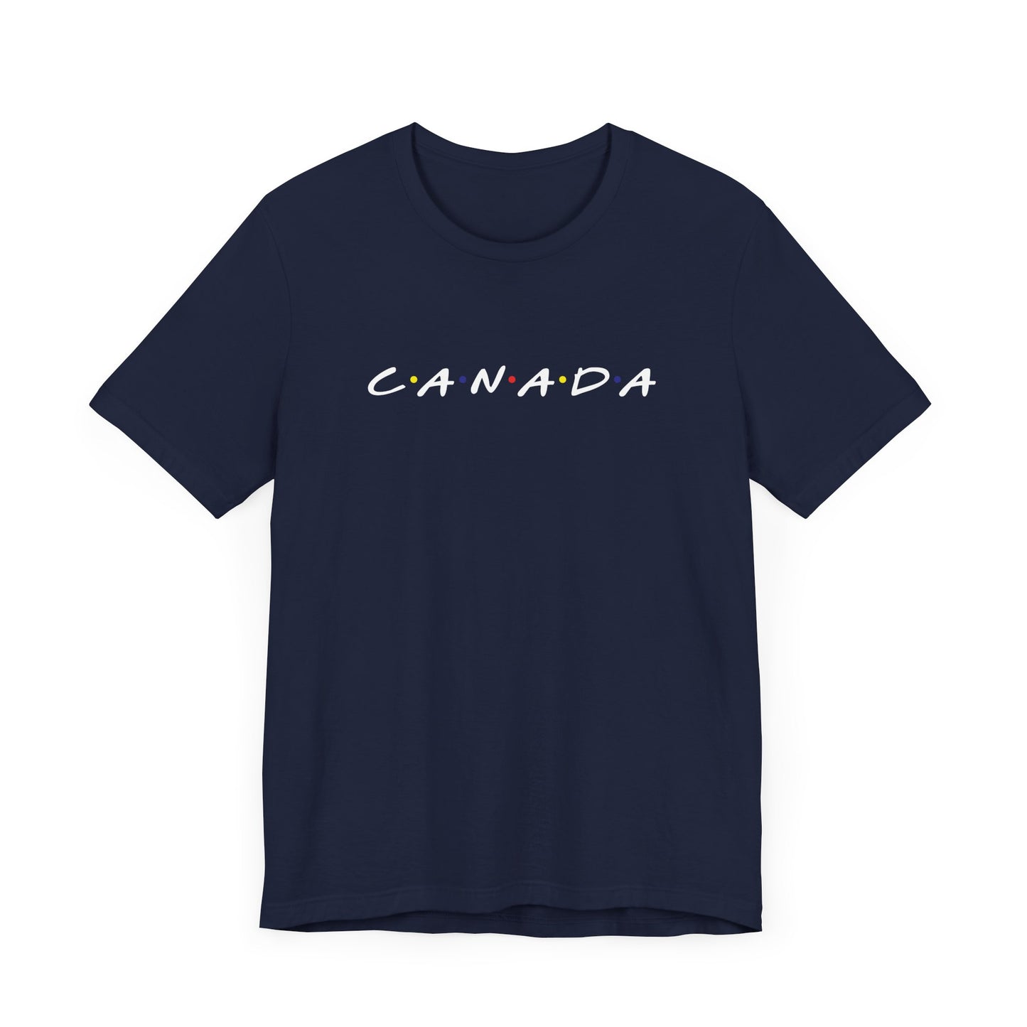 Canada friends theme shirt navy