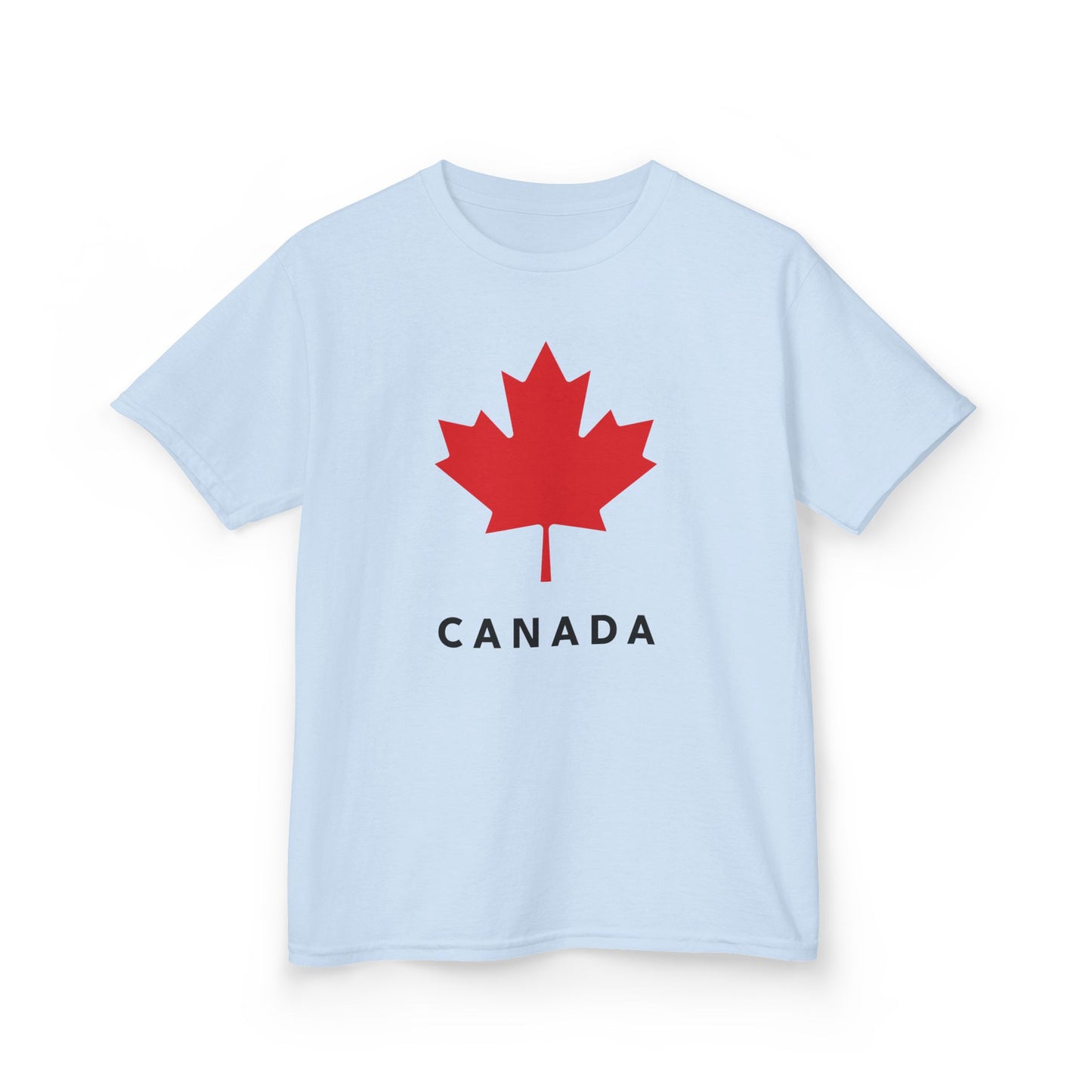 Canada Maple Leaf Kid Shirt Light Blue