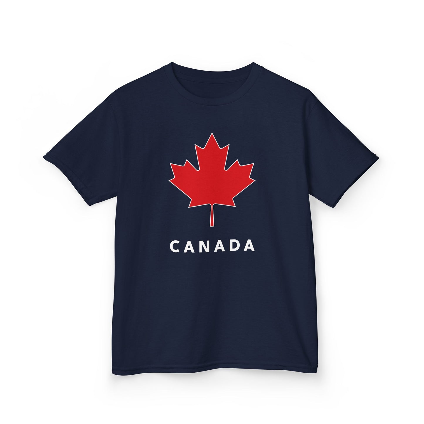 Canada Maple Leaf Kid Shirt Navy