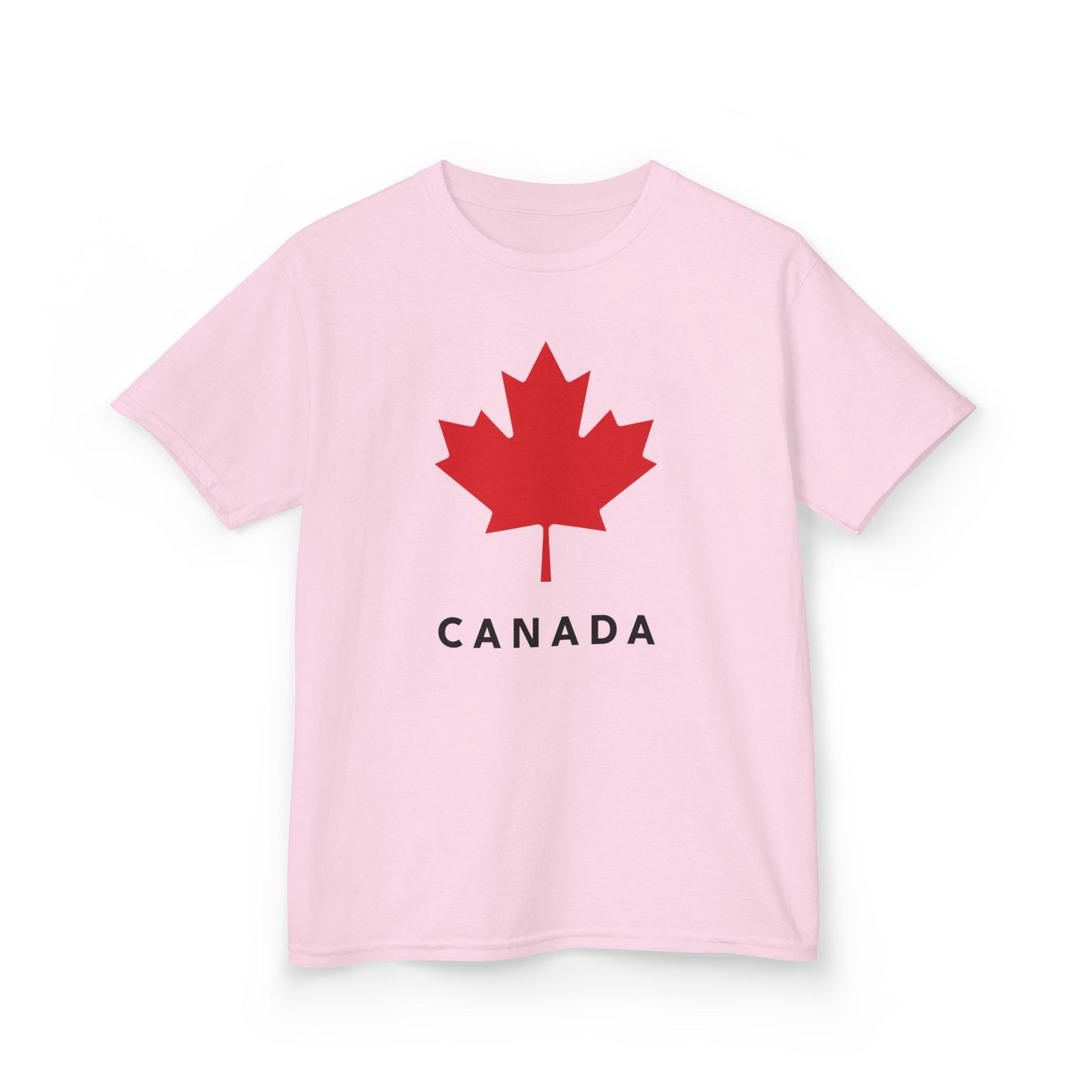 Canada Maple Leaf Kid Shirt Pink