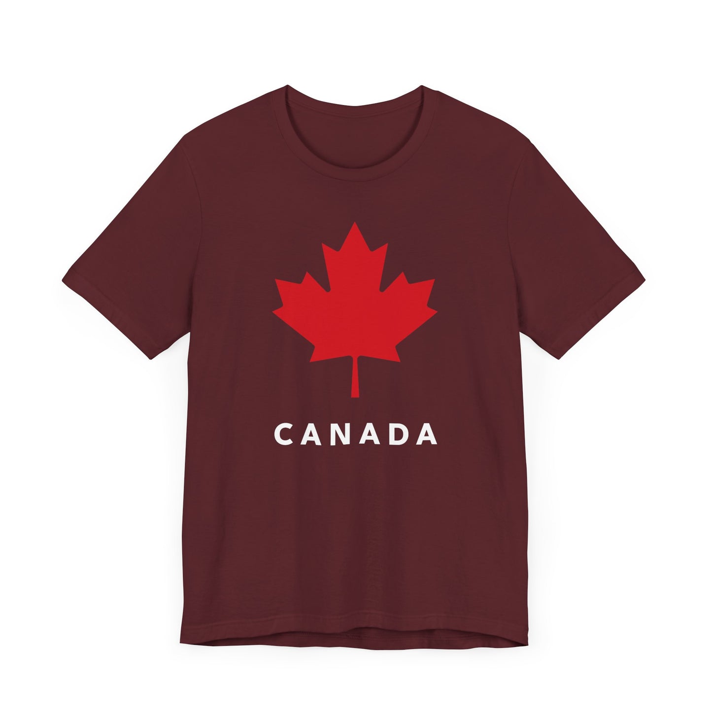 Canada Maple Leaf shirt Maroon
