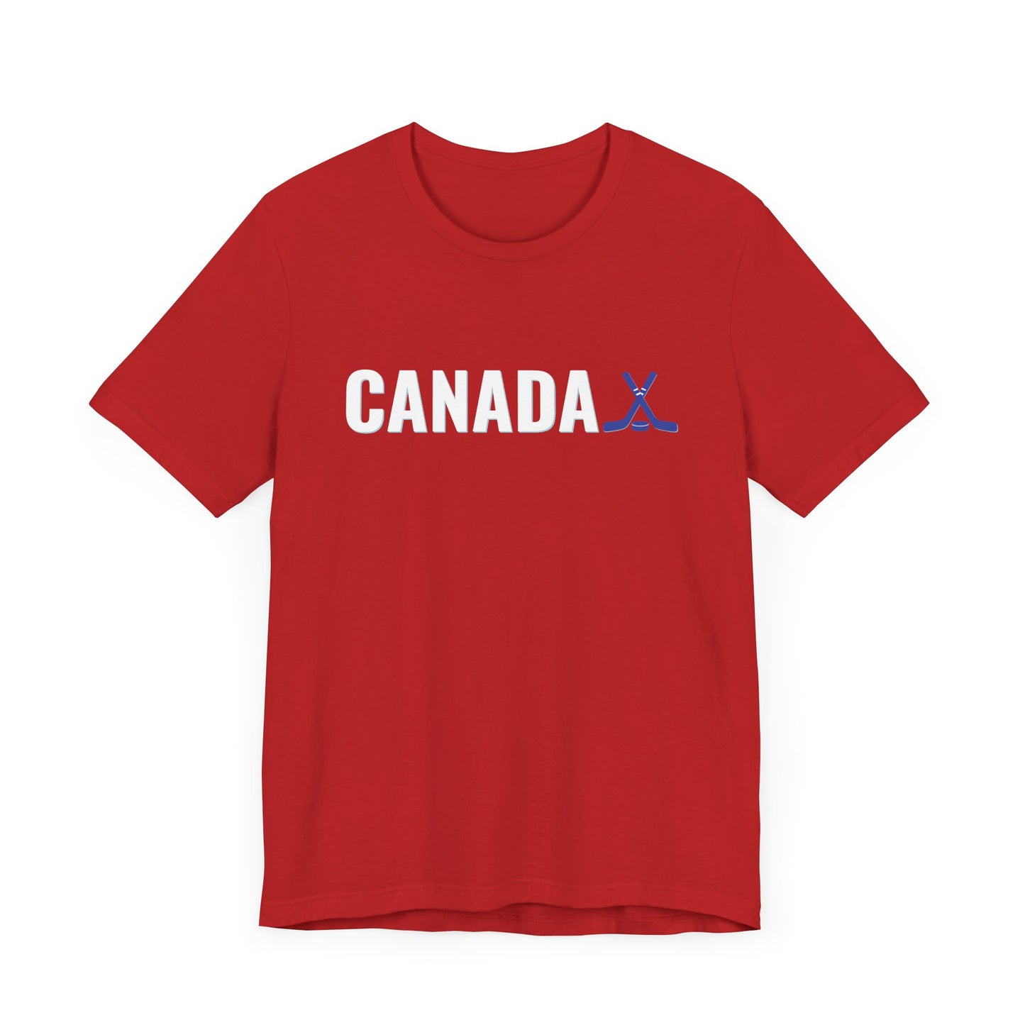 Canadian Hockey Stick Red