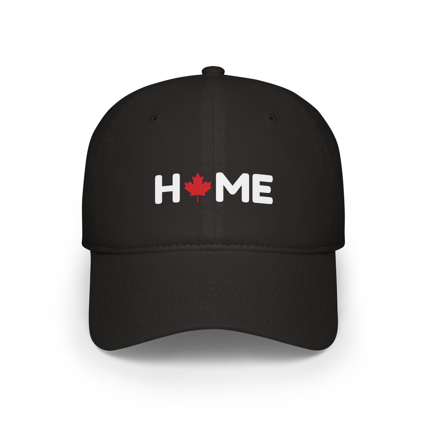 Home Maple Leaf Cap Black