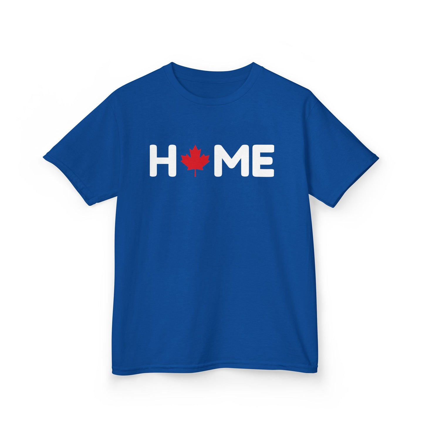 Home Maple Leaf Kid Shirt Blue