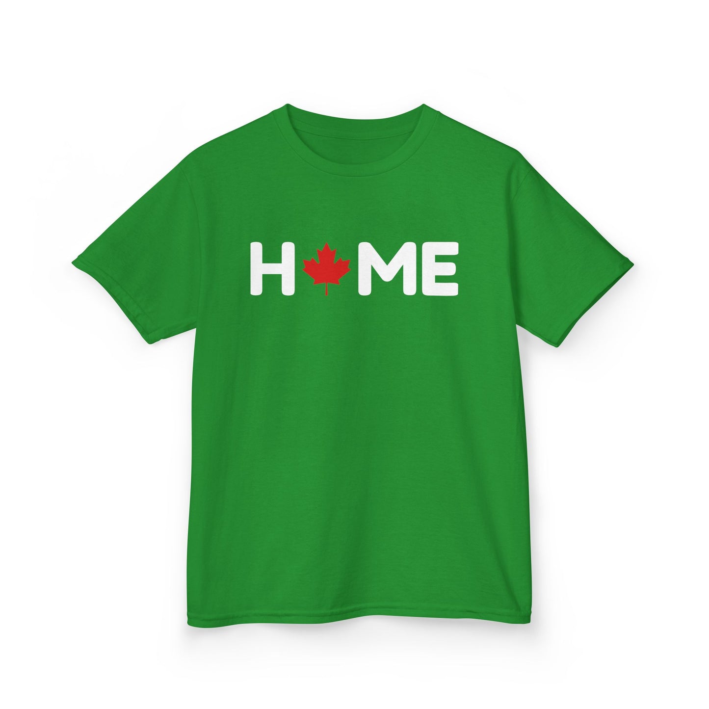 Home Maple Leaf Kid Shirt Green