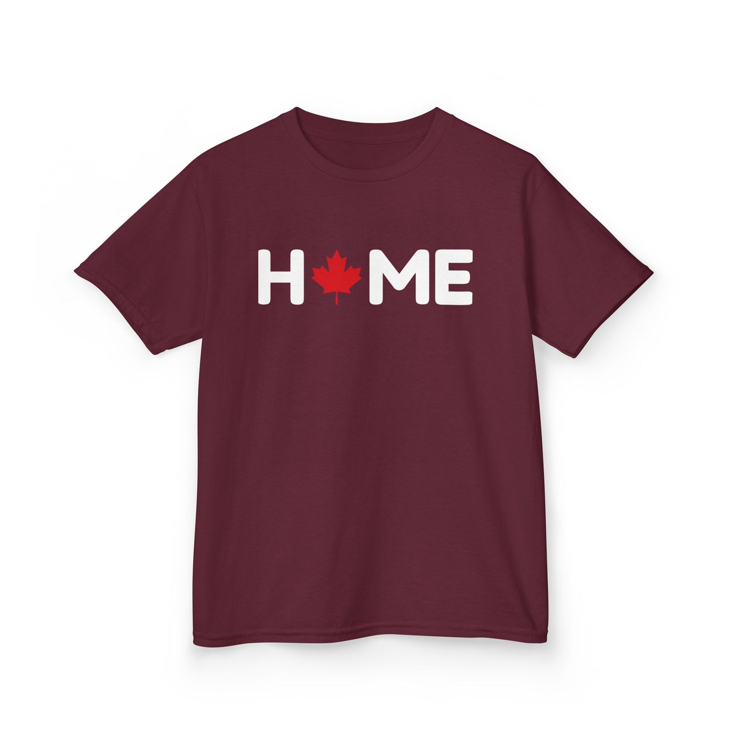 Home Maple Leaf Kid Shirt Maroon