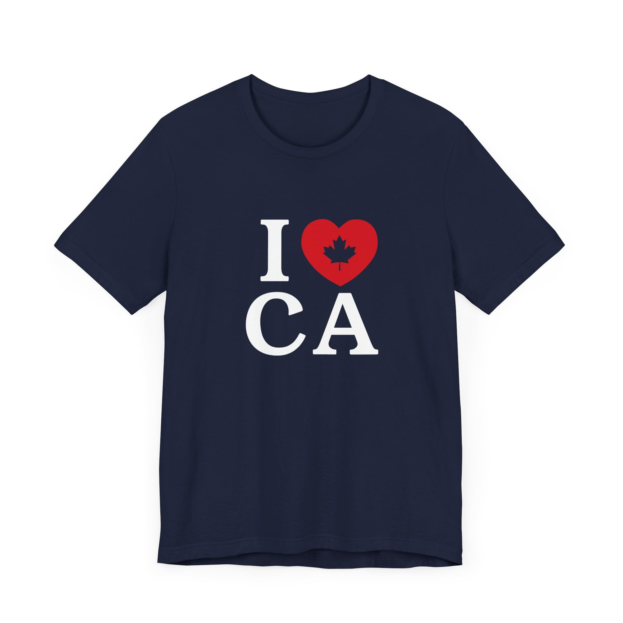 I Love Canada Shirt Navy