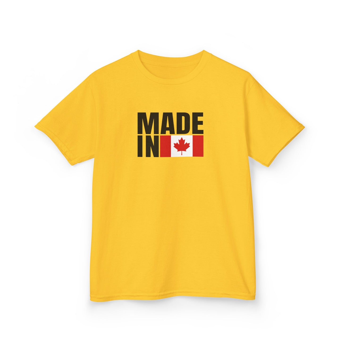 Made in Canada Kid Shirt Yellow