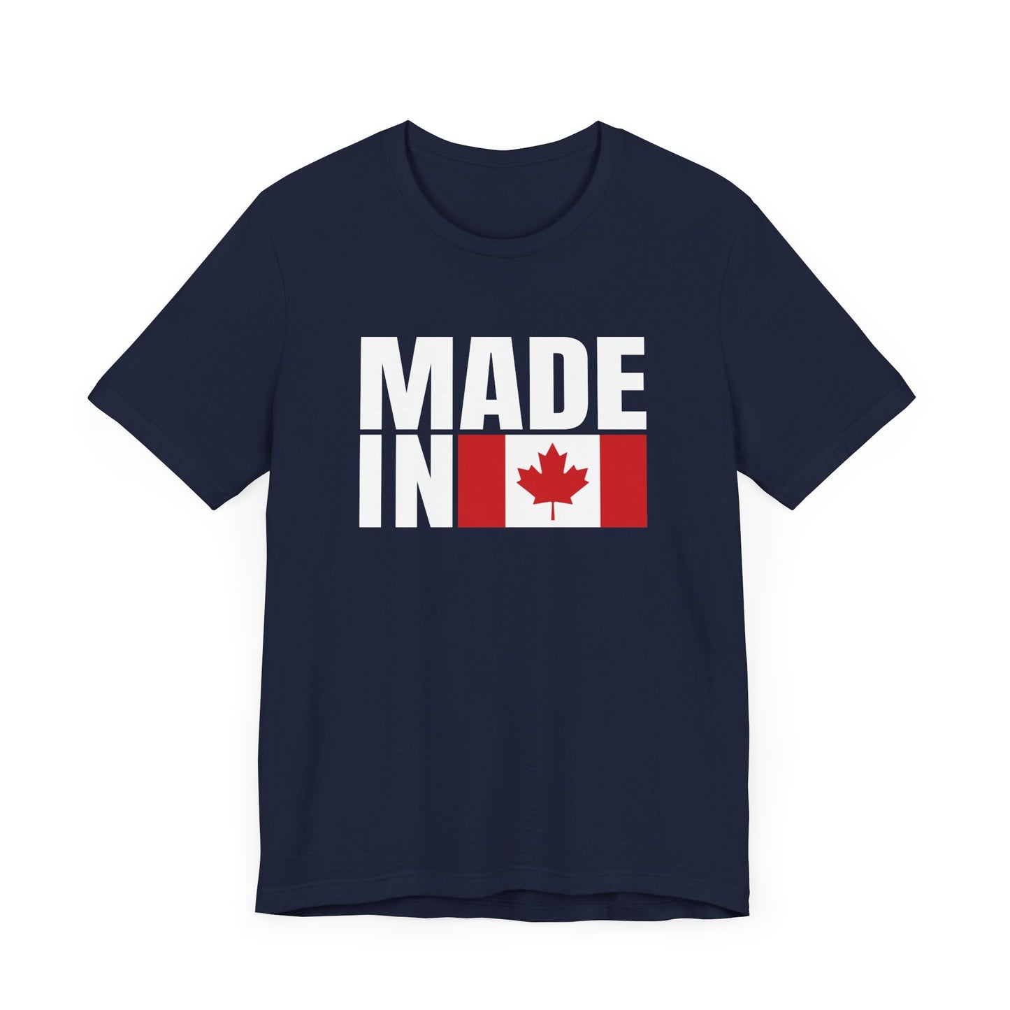 made in Canada shirt navy