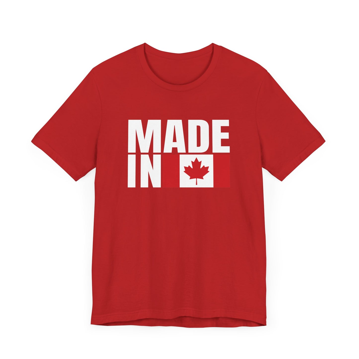 Made in Canada shirt red
