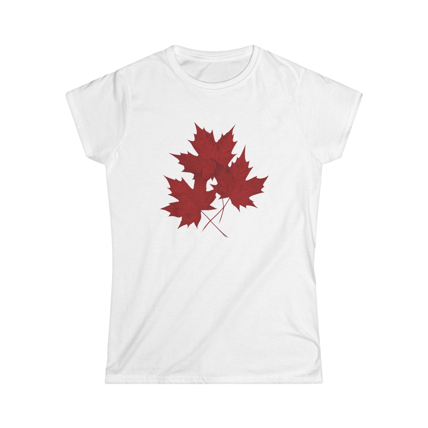 Maple Leaves Women's shirt white