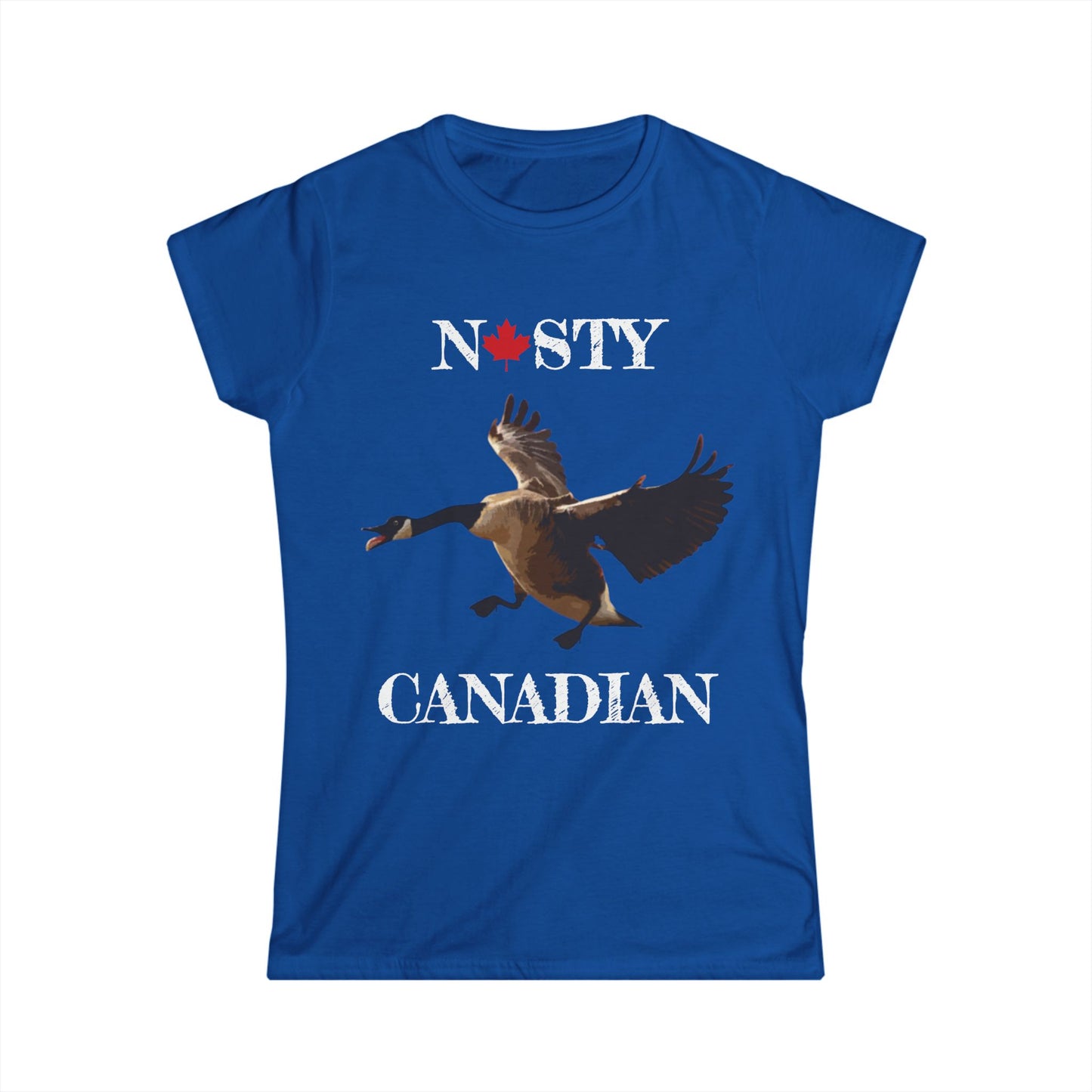 nasty Canadian women's shirt blue